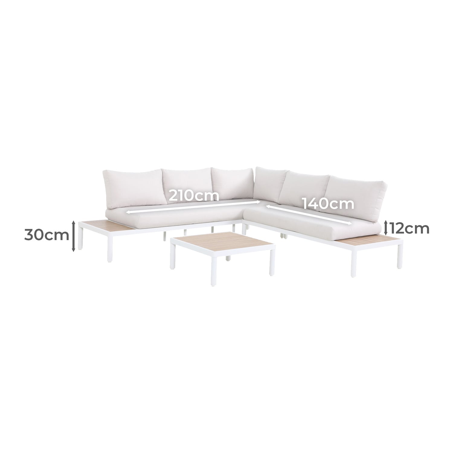 5 Seater Catalina Outdoor Modular Lounge Set