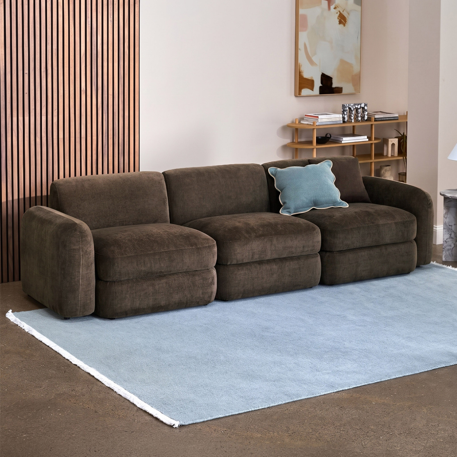 Cora 3 Seater Modular Sofa with Storage