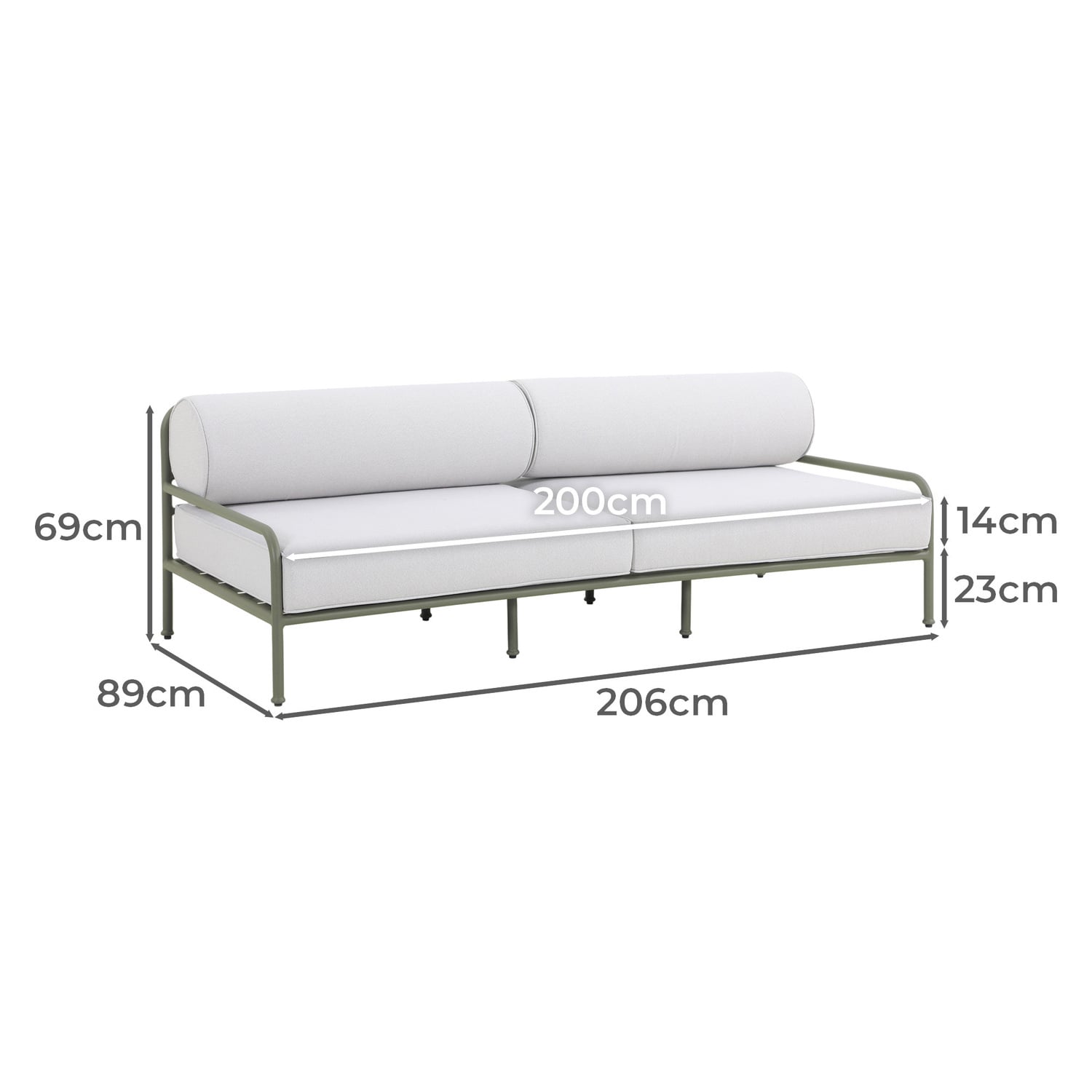 5 Seater Capri Outdoor Lounge Set