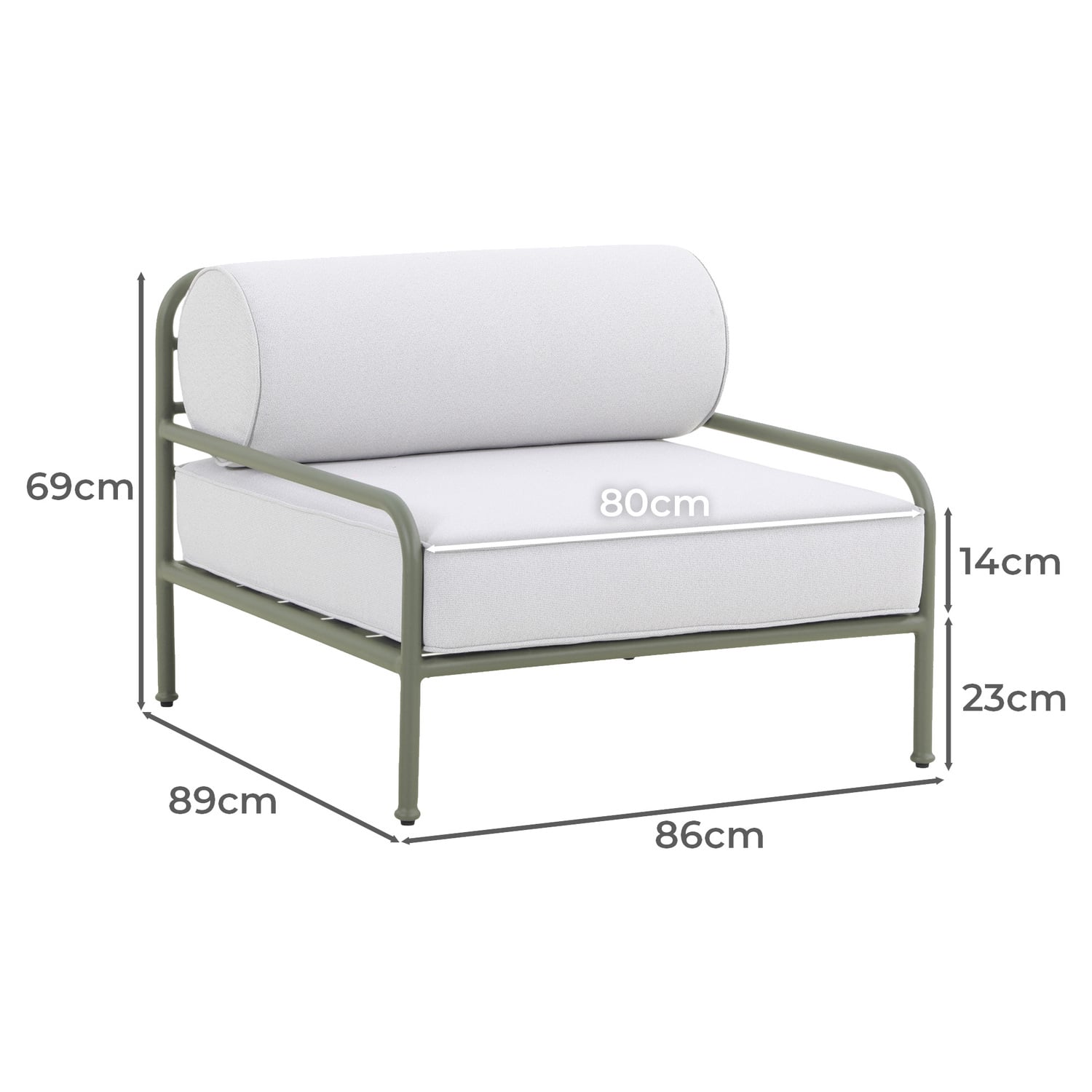 5 Seater Capri Outdoor Lounge Set