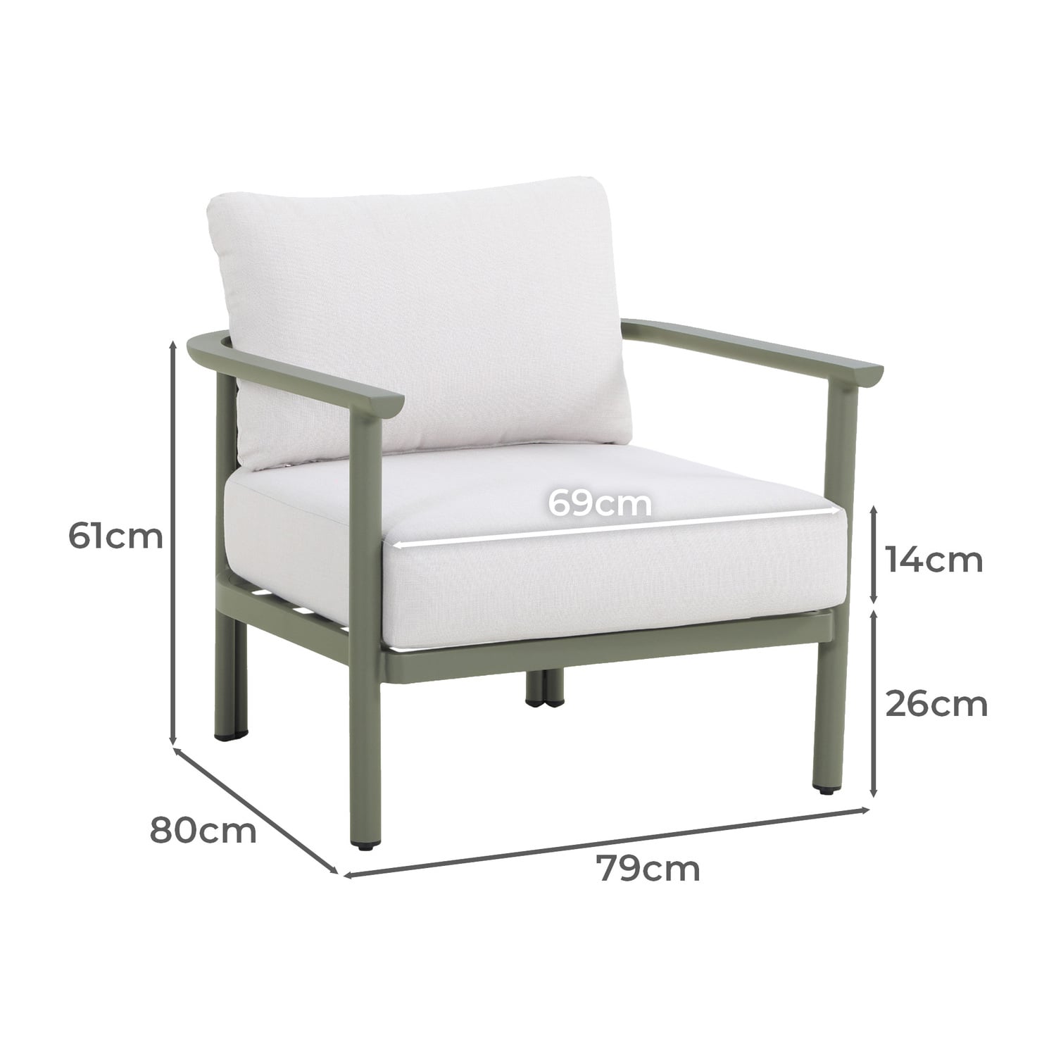5 Seater Stax Outdoor Lounge Set