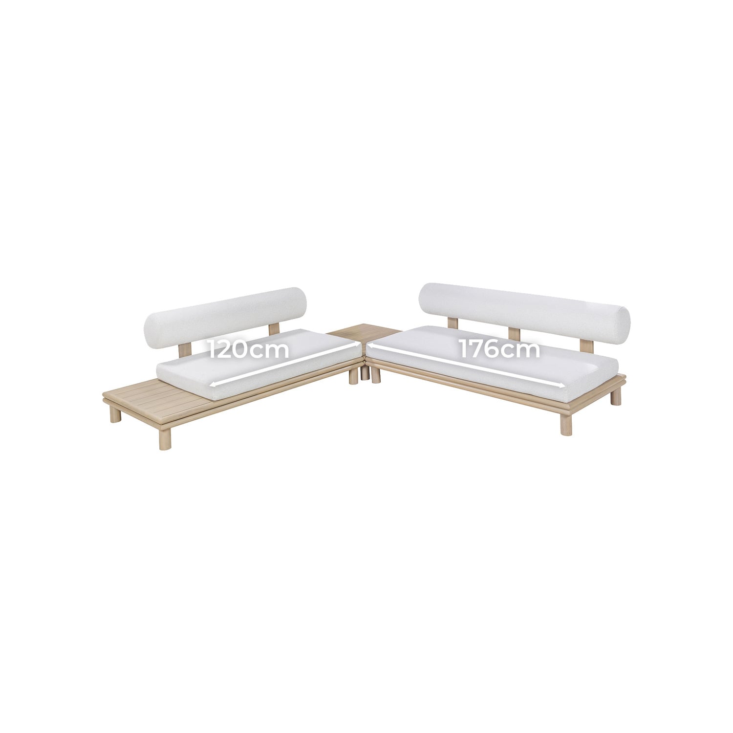 5 Seater Voyager Outdoor Modular Lounge Set