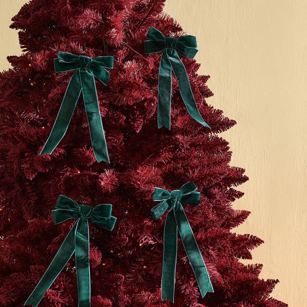 210cm Merlot Noelle LED Christmas Tree