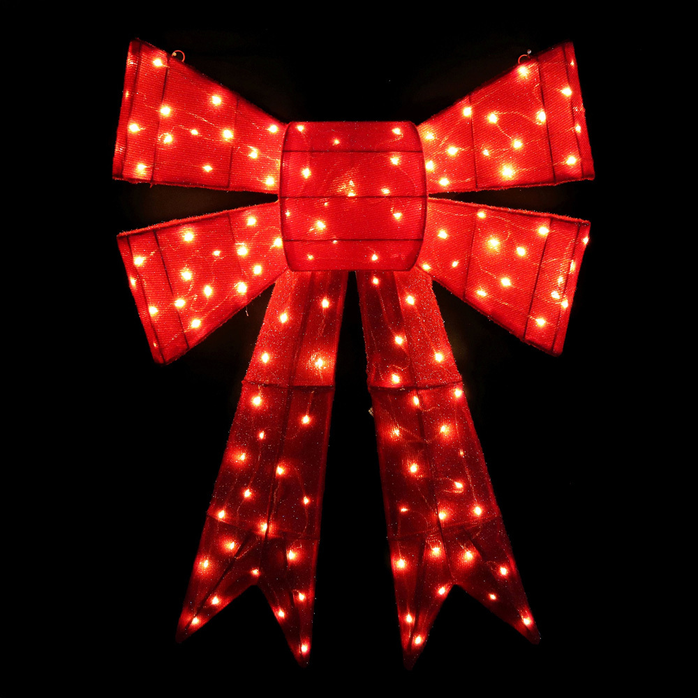 Clara LED Bow Christmas Light Display