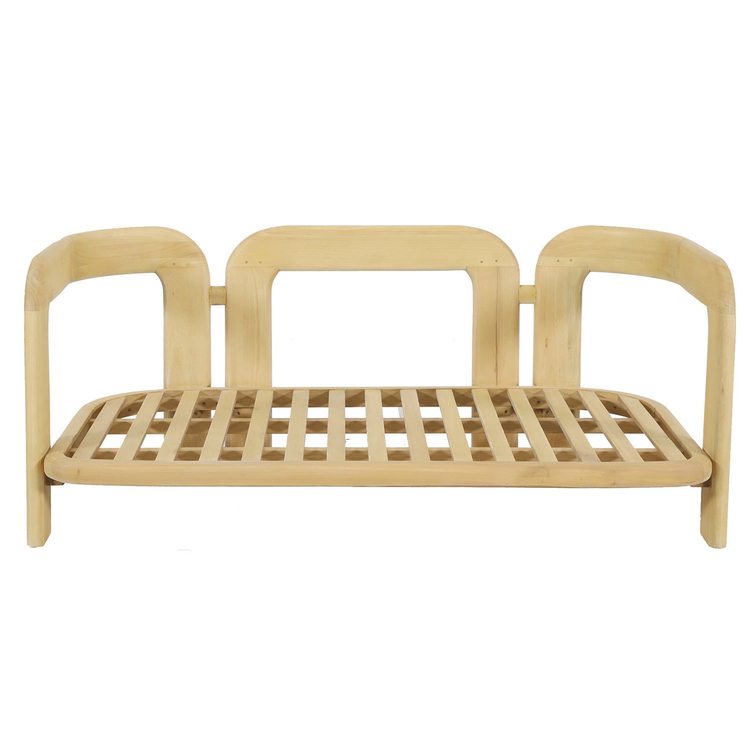 4 Seater Bellara Eucalyptus Wood Outdoor Lounge Set