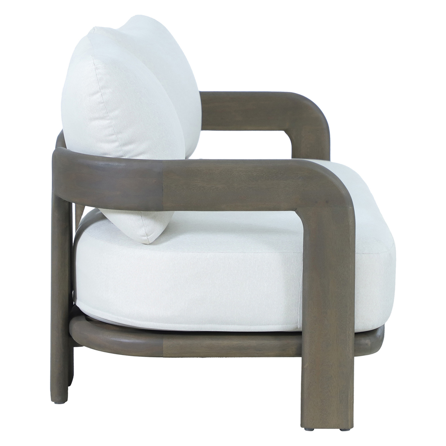 4 Seater Bellara Eucalyptus Wood Outdoor Lounge Set