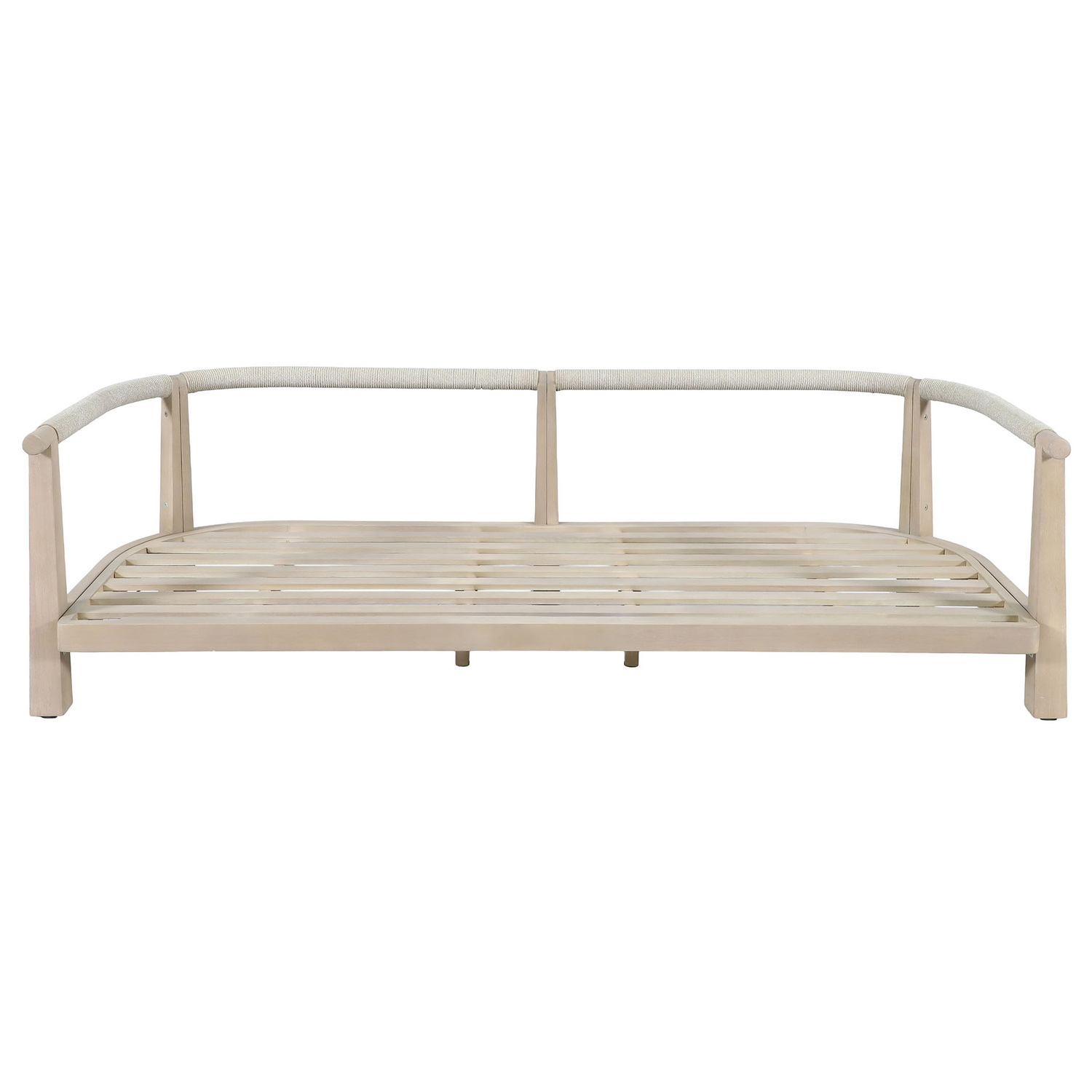4 Seater Crescent Eucalyptus Wood Outdoor Lounge Set