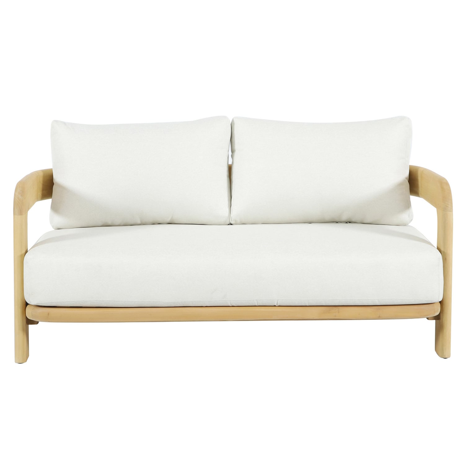4 Seater Bellara Eucalyptus Wood Outdoor Lounge Set