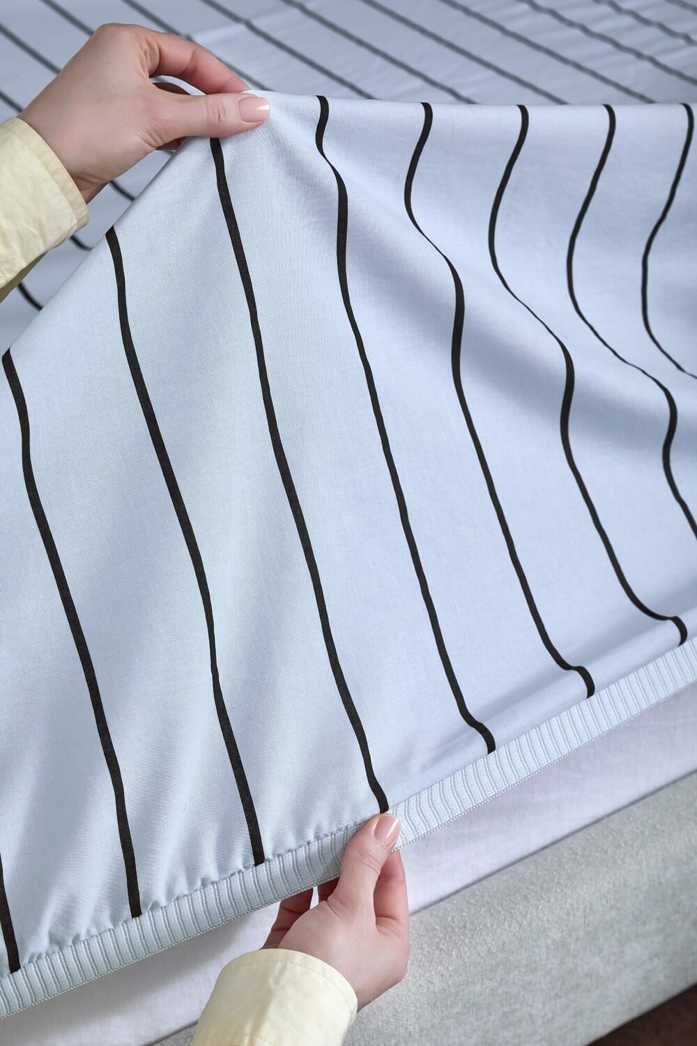Juno Stripe Australian Cotton Sheet Set