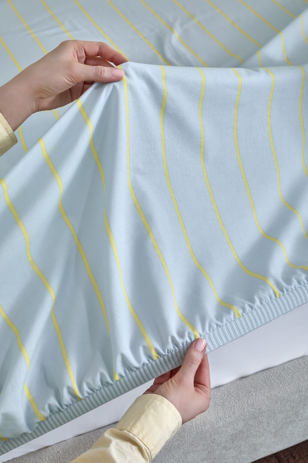 Juno Stripe Australian Cotton Sheet Set