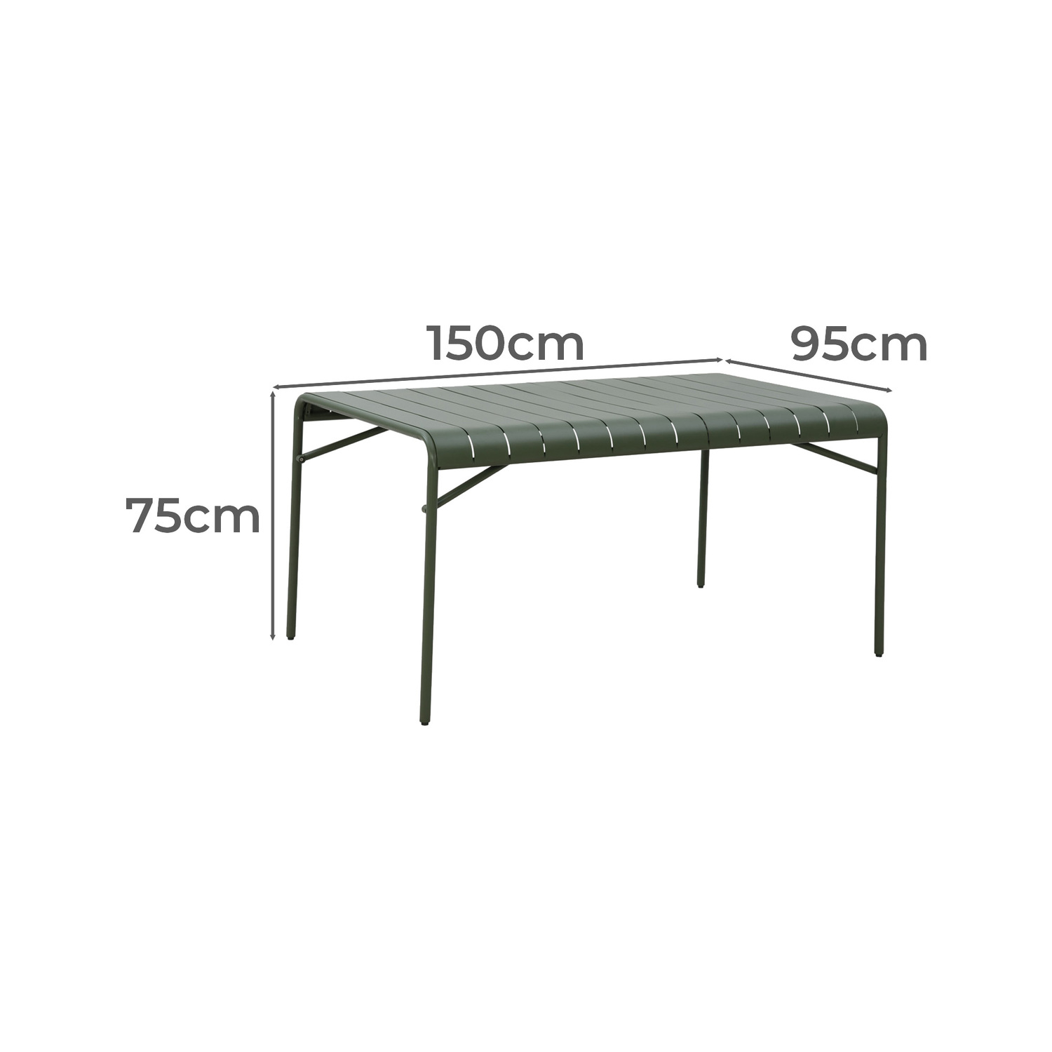 Otti Steel Outdoor Dining Set