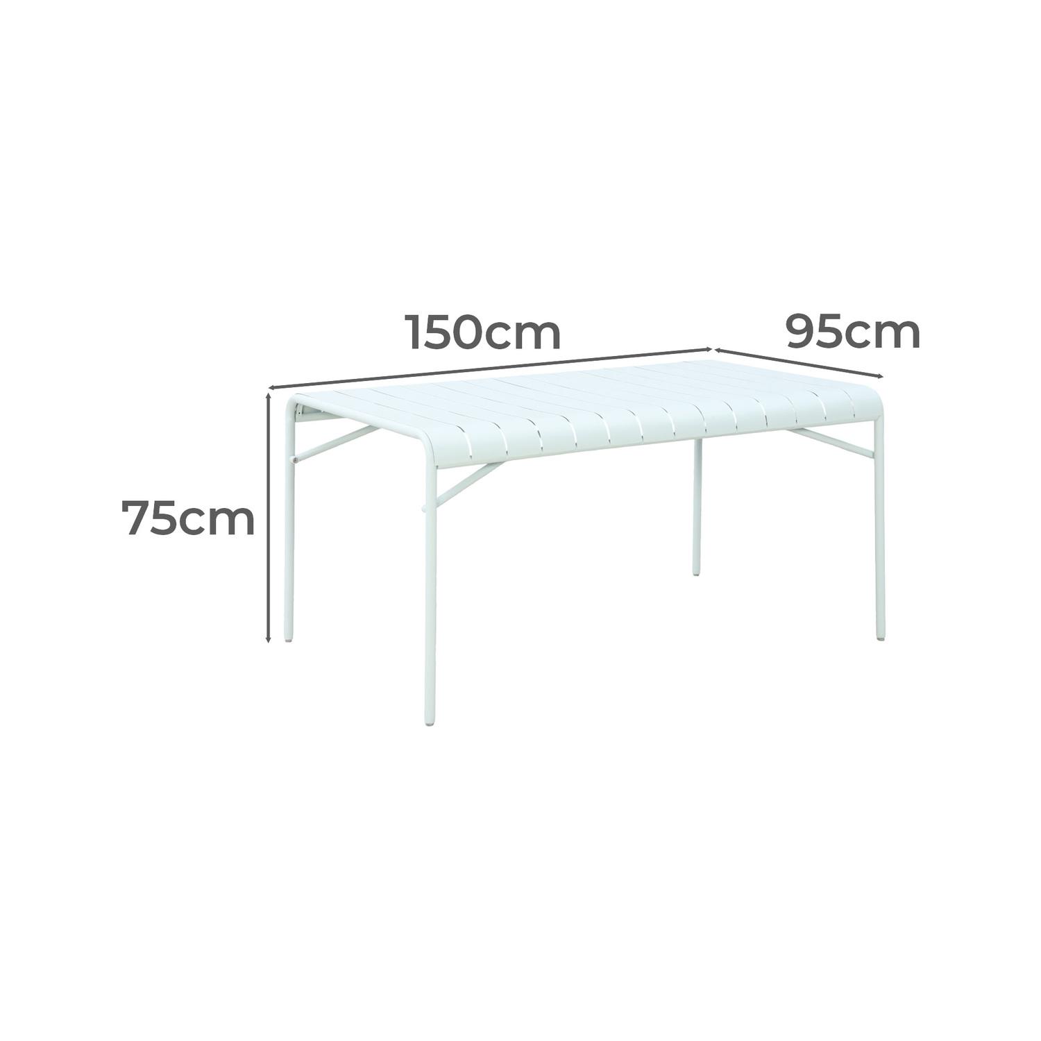 Otti Steel Outdoor Dining Set