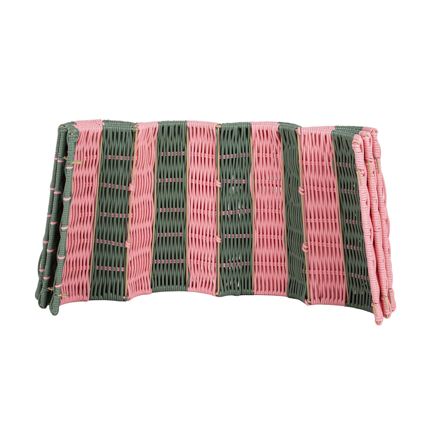 62cm Woven Scallop Stripe Tree Skirt