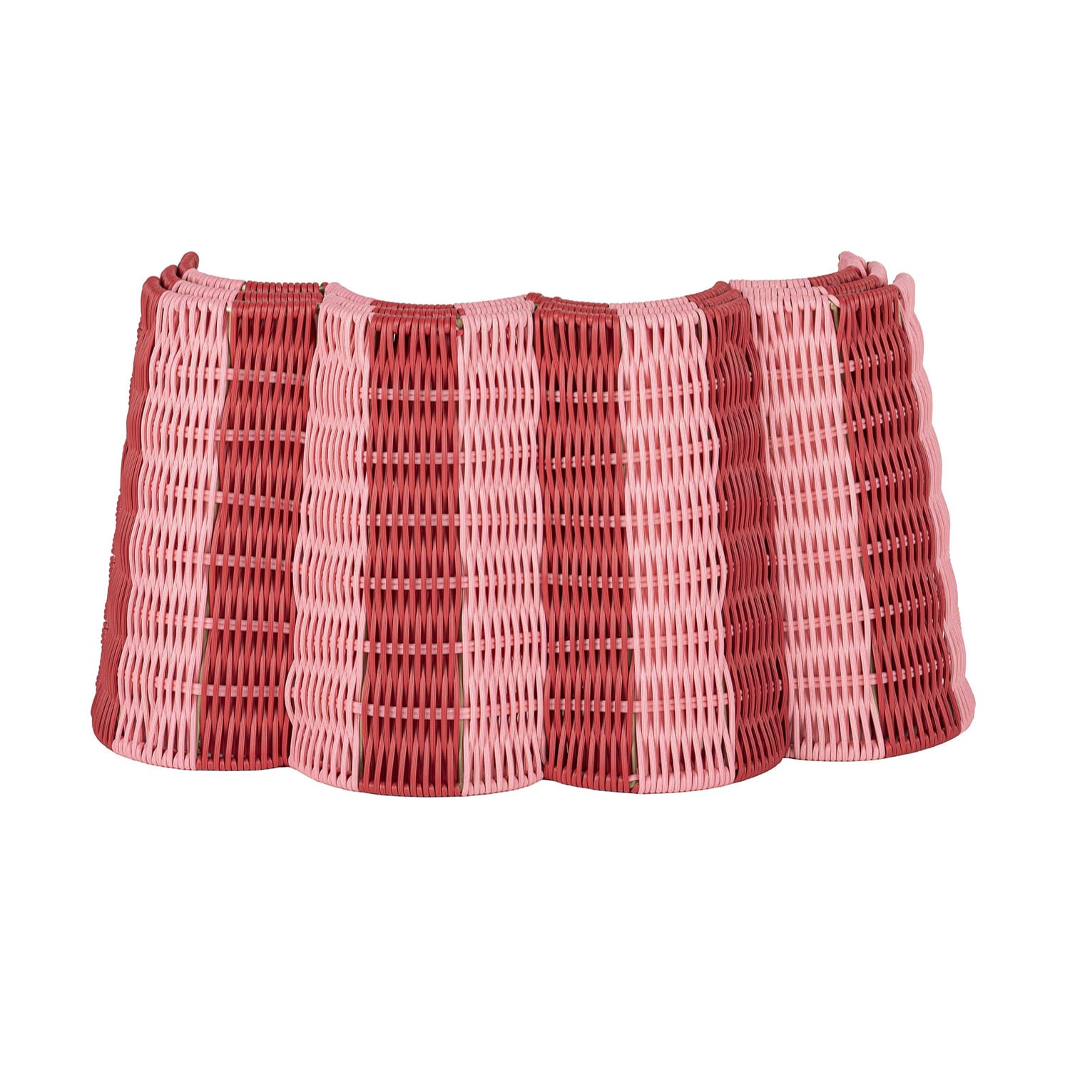62cm Woven Scallop Stripe Tree Skirt