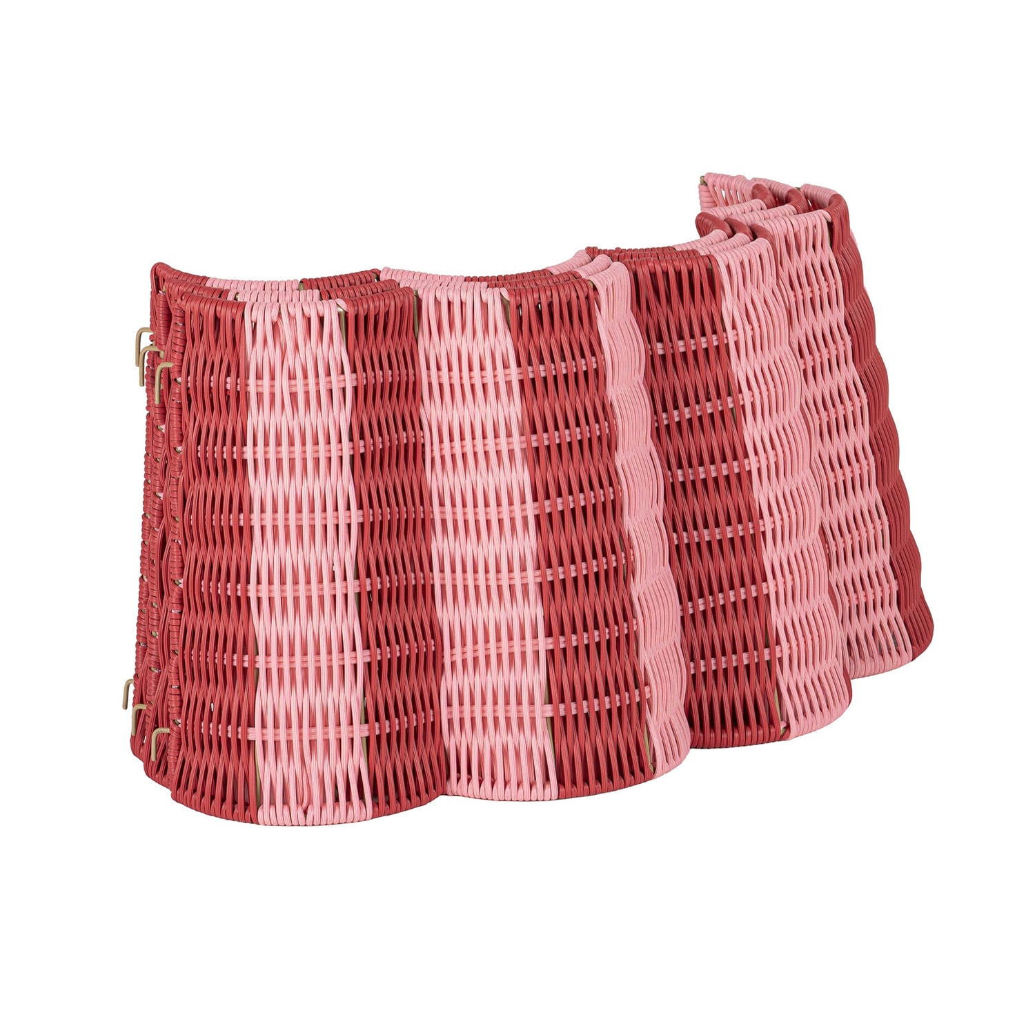 62cm Woven Scallop Stripe Tree Skirt