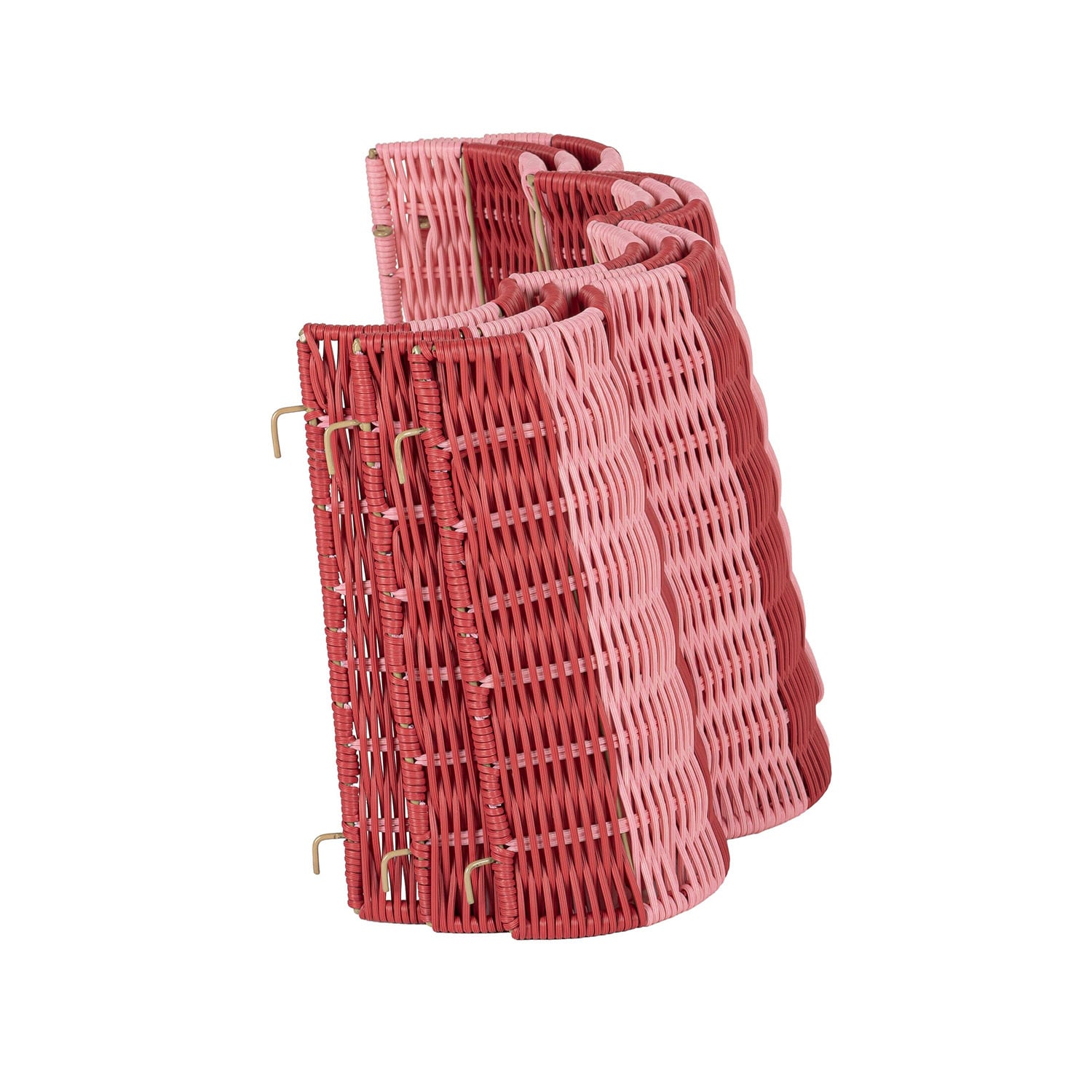 62cm Woven Scallop Stripe Tree Skirt