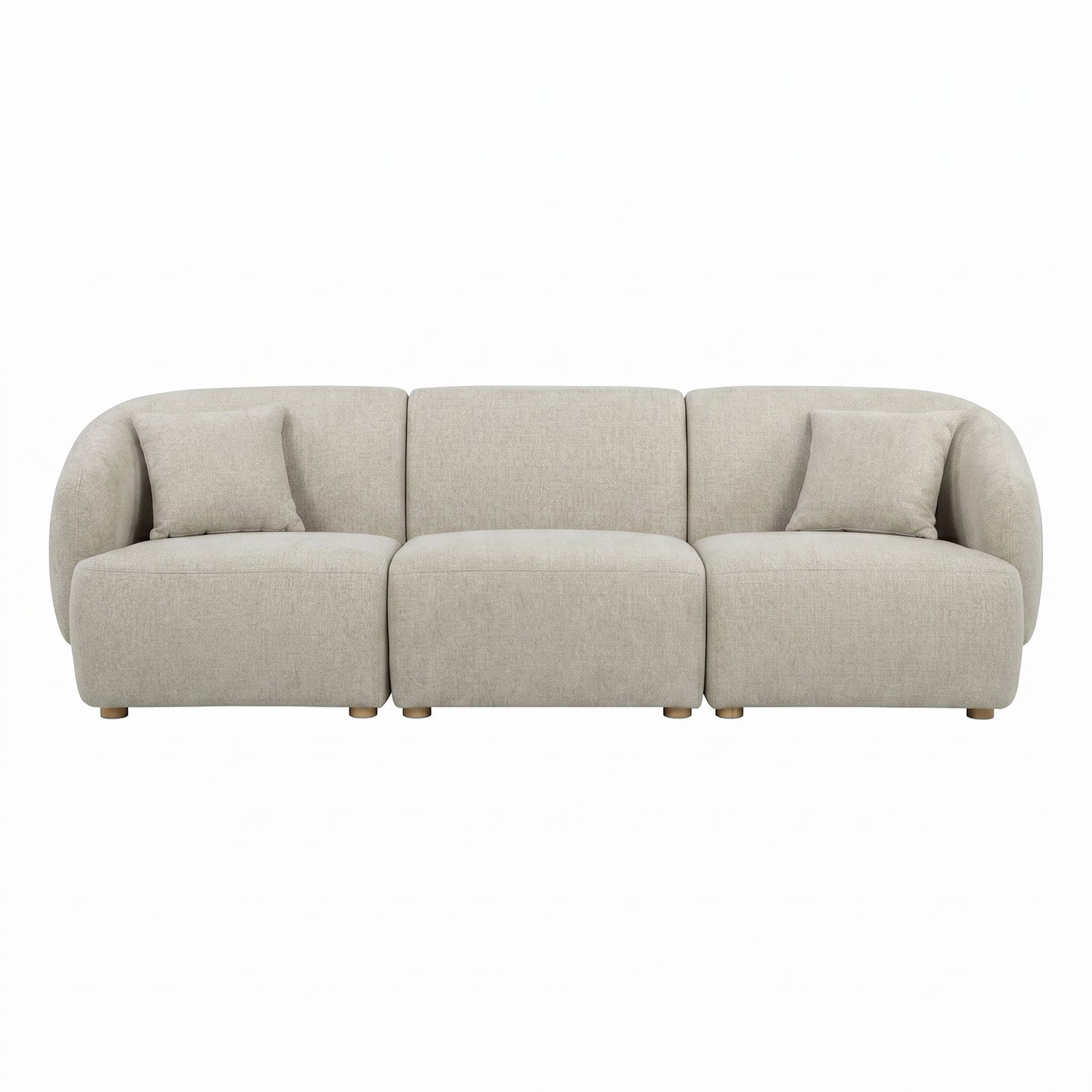 Crescent 3 Seater Sofa Set