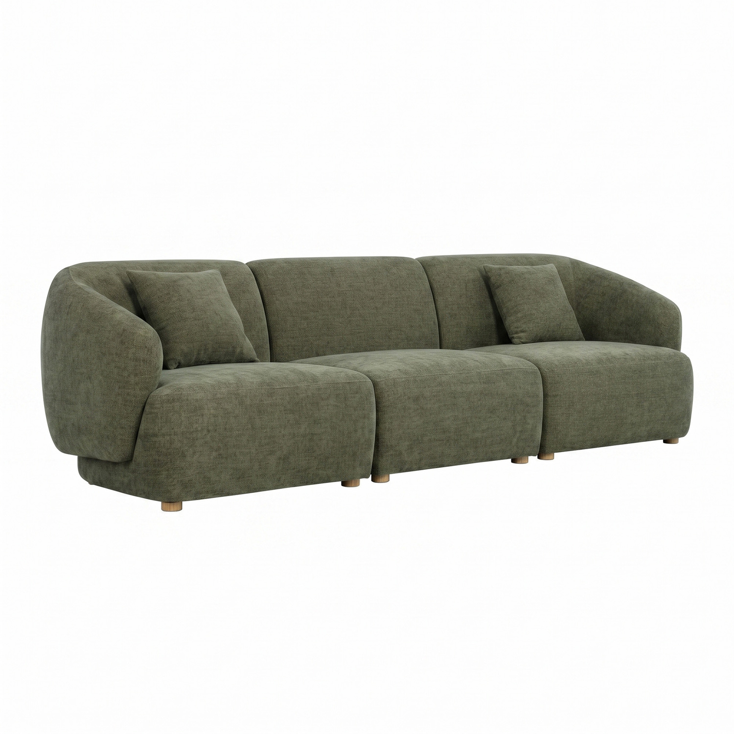 Crescent 3 Seater Sofa Set