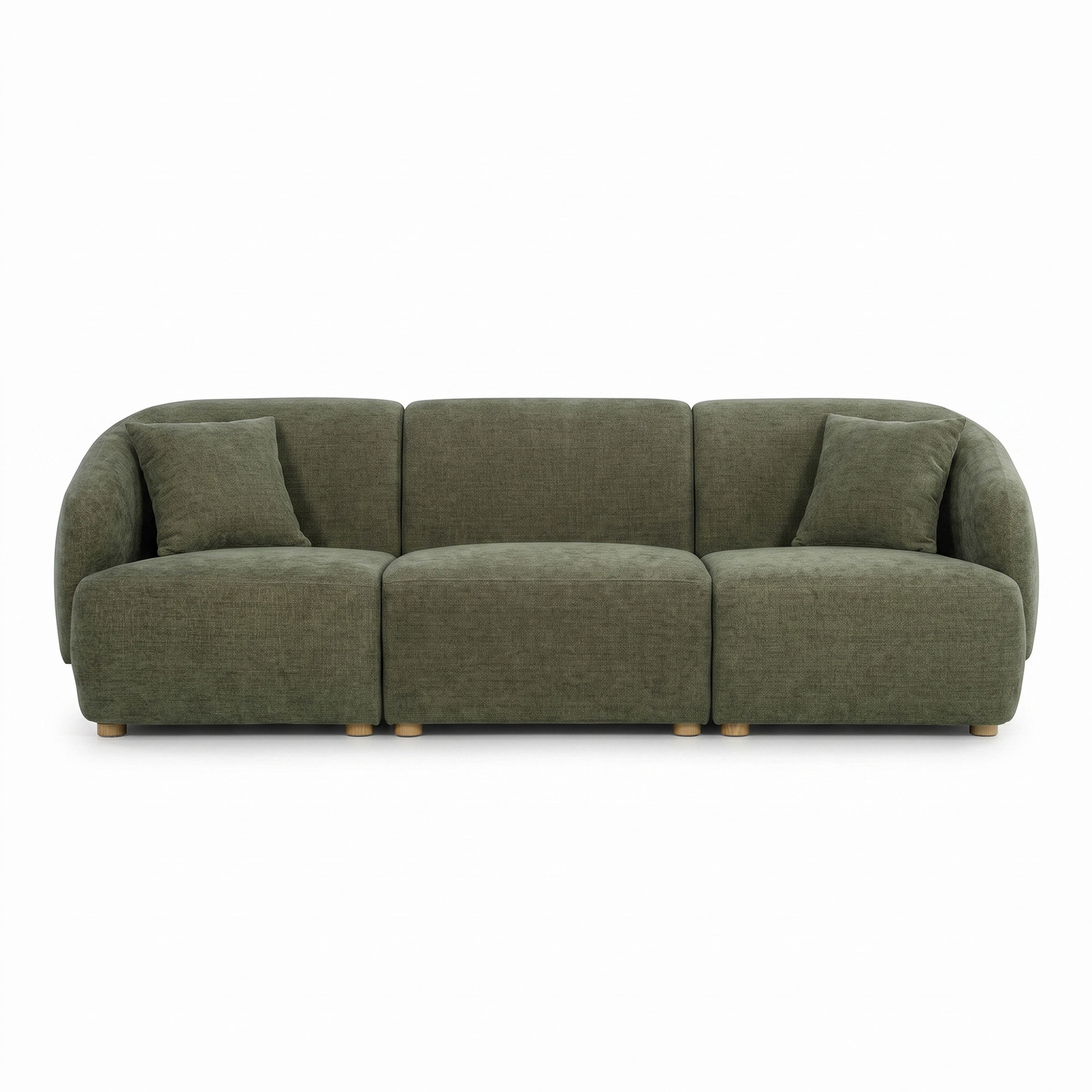 Crescent 3 Seater Sofa Set