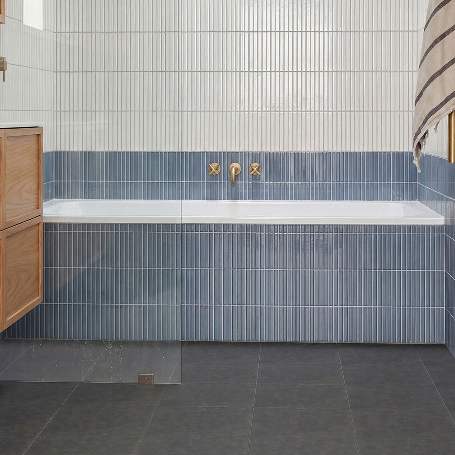 Reid Kit Kat Porcelain Mosaic Tile