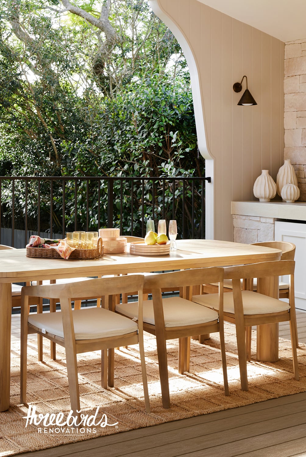 8 Seater Pier Aluminium Outdoor Dining Table