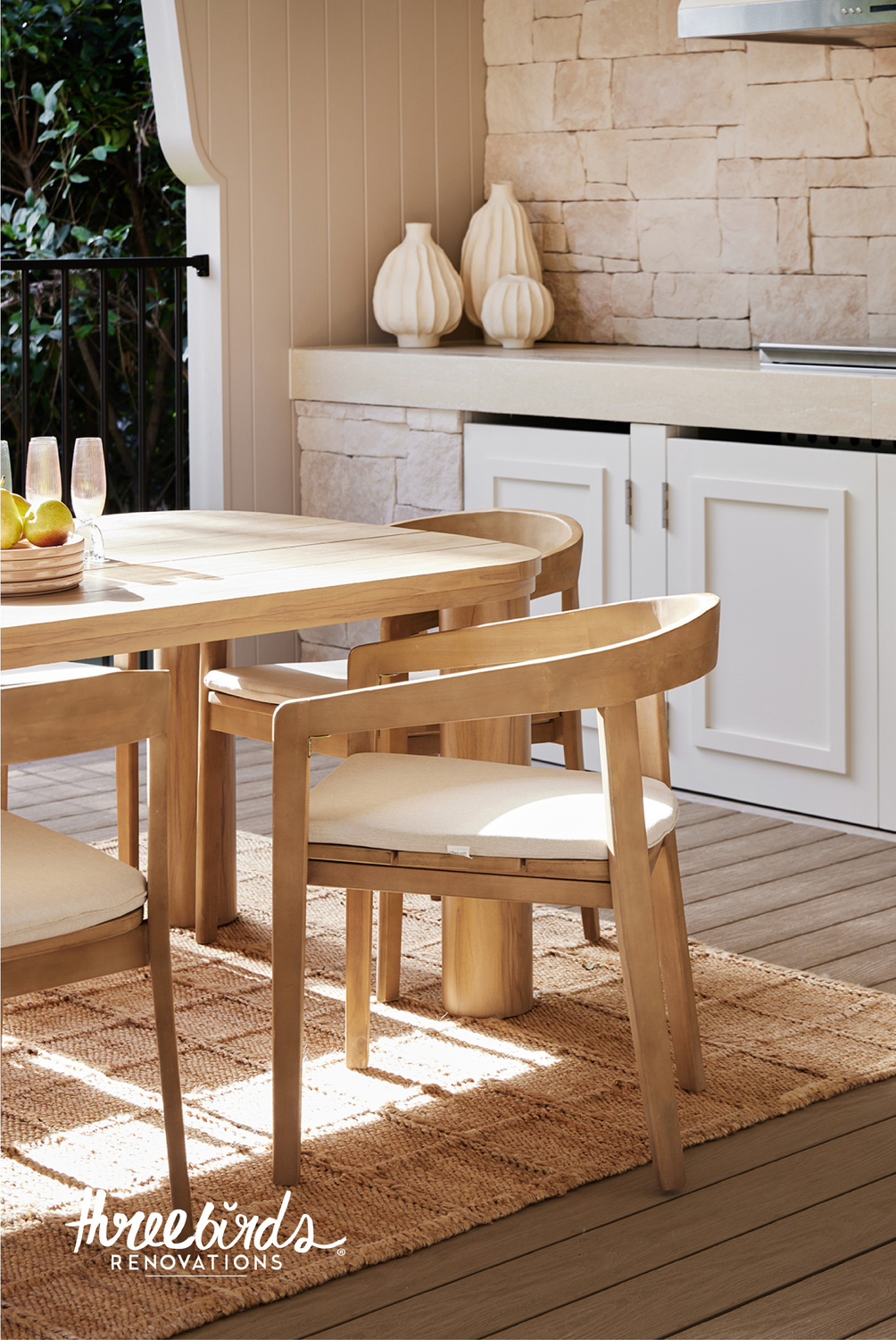 8 Seater Pier Aluminium Outdoor Dining Table