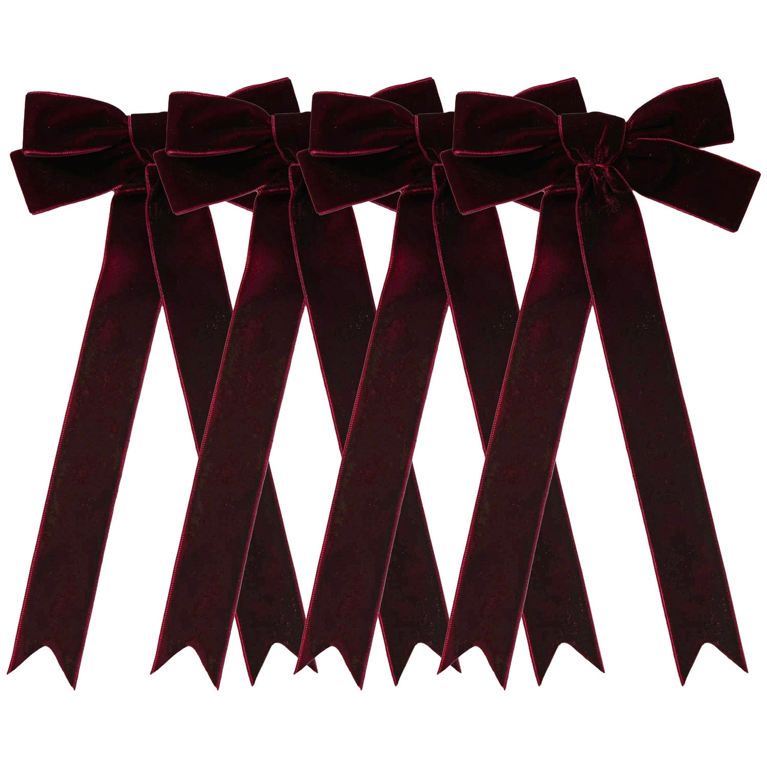Long Bow Christmas Tree Clips