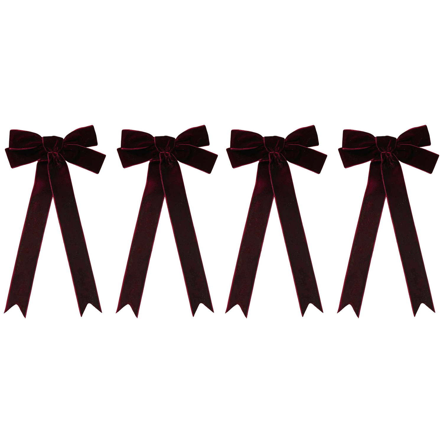 Long Bow Christmas Tree Clips