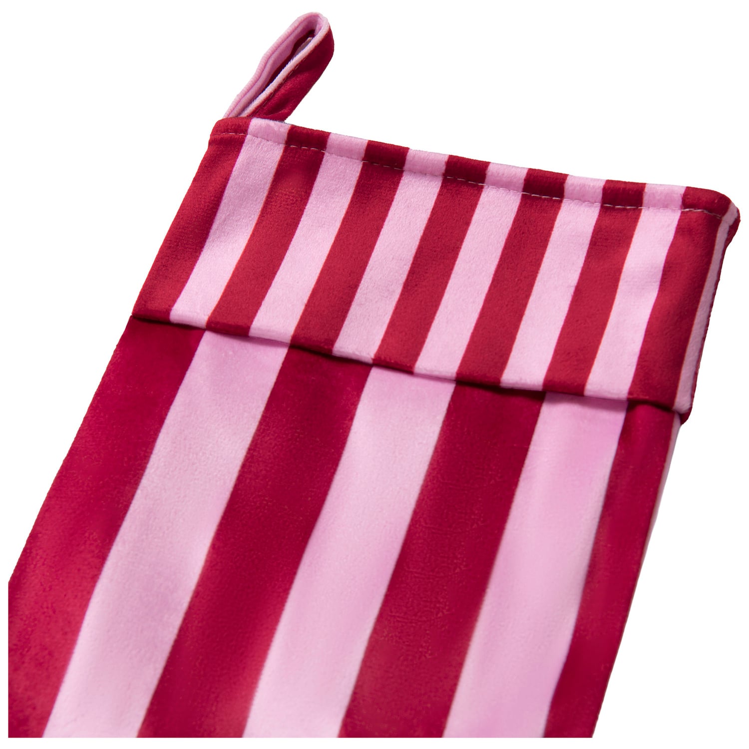 Striped Christmas Stocking