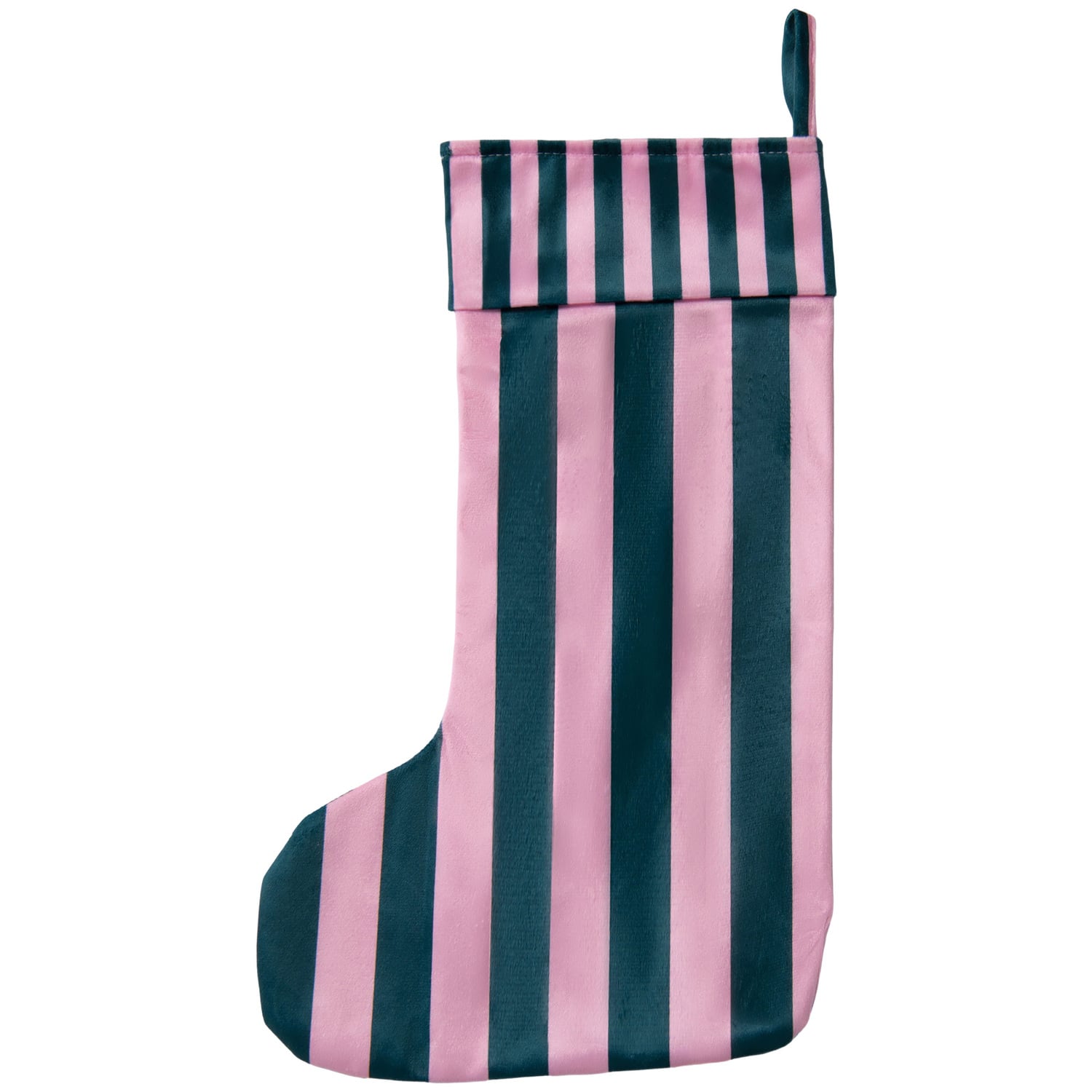 Striped Christmas Stocking