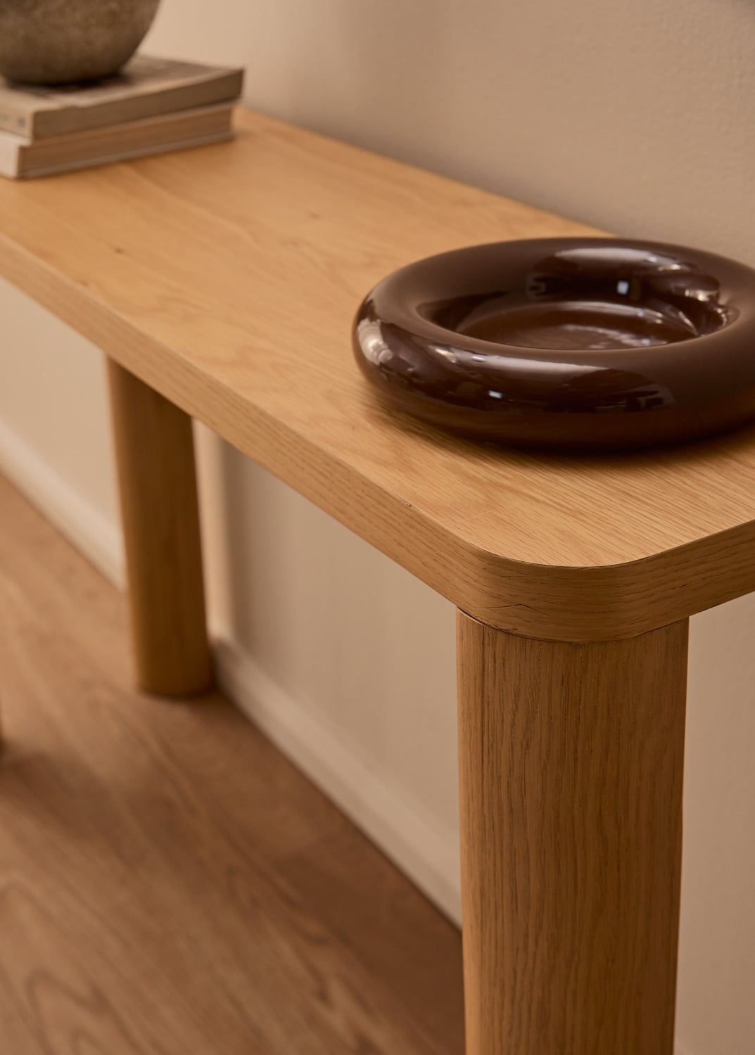 Ronan Oak Console Table