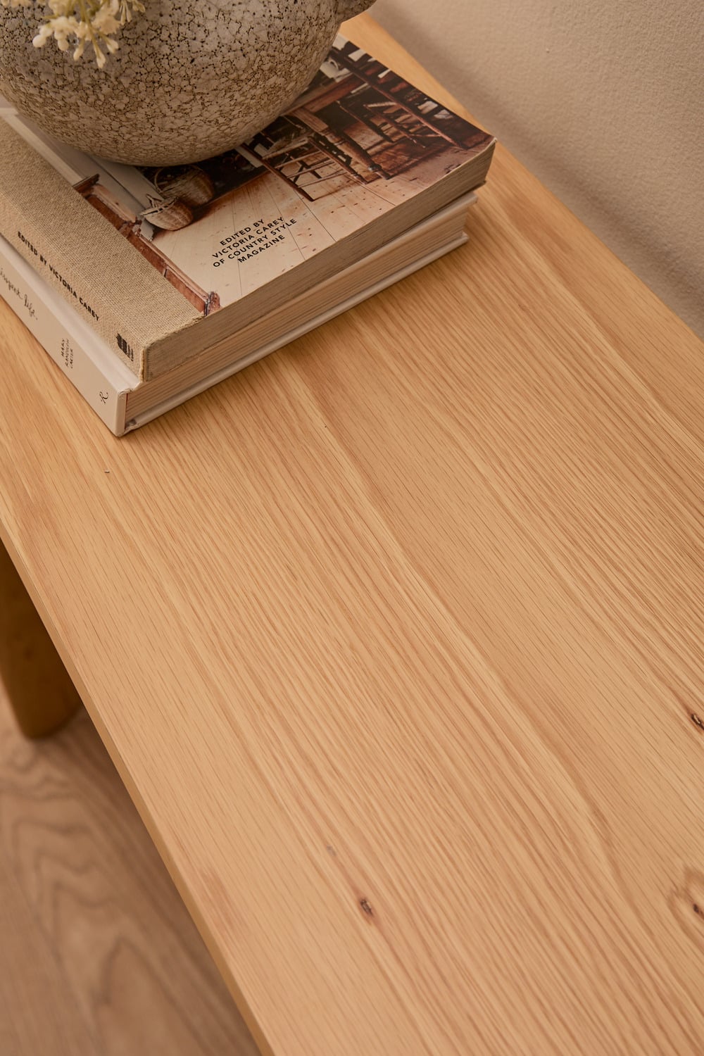 Ronan Oak Console Table