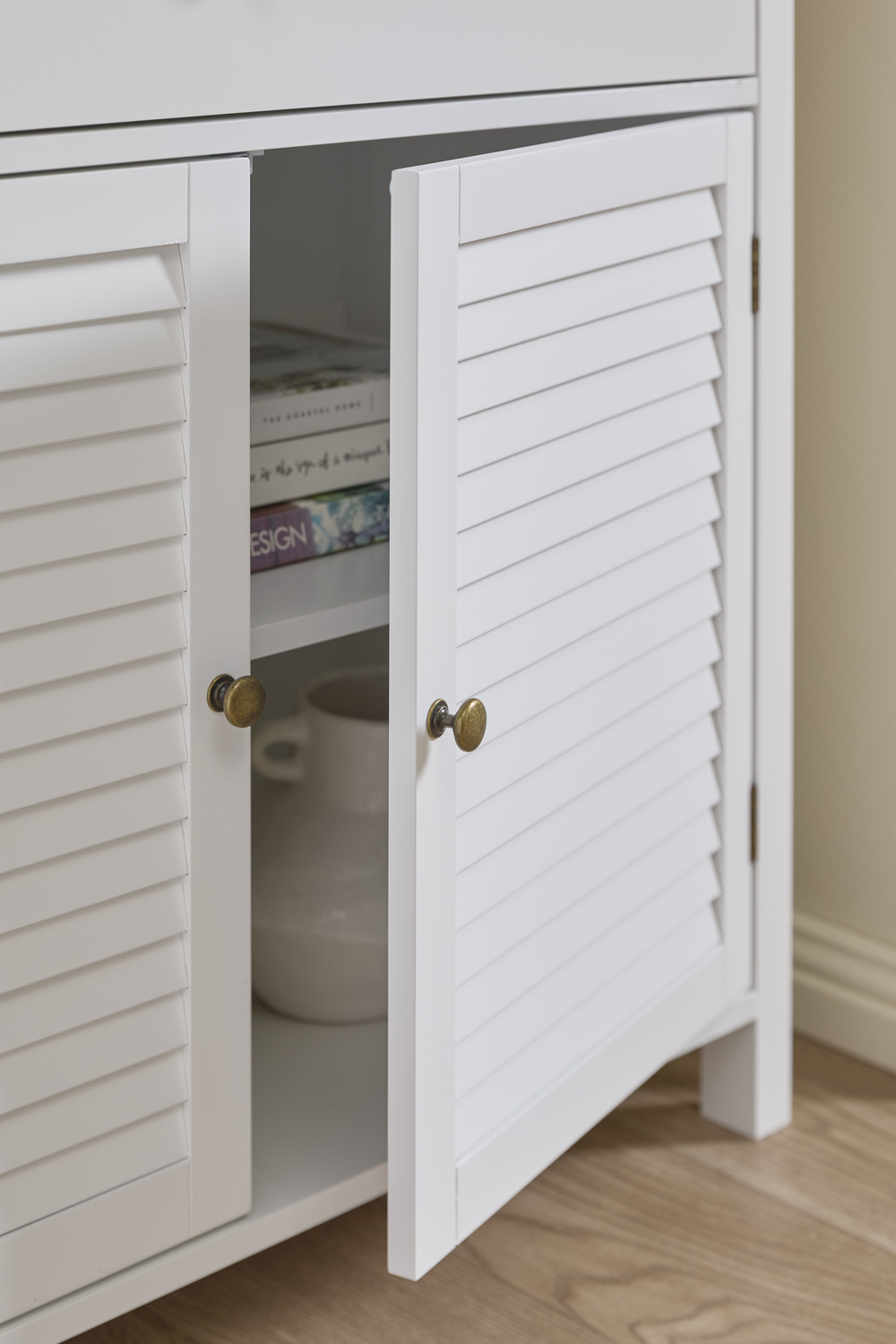 Nyla Coastal 4 Door 2 Drawer Buffet