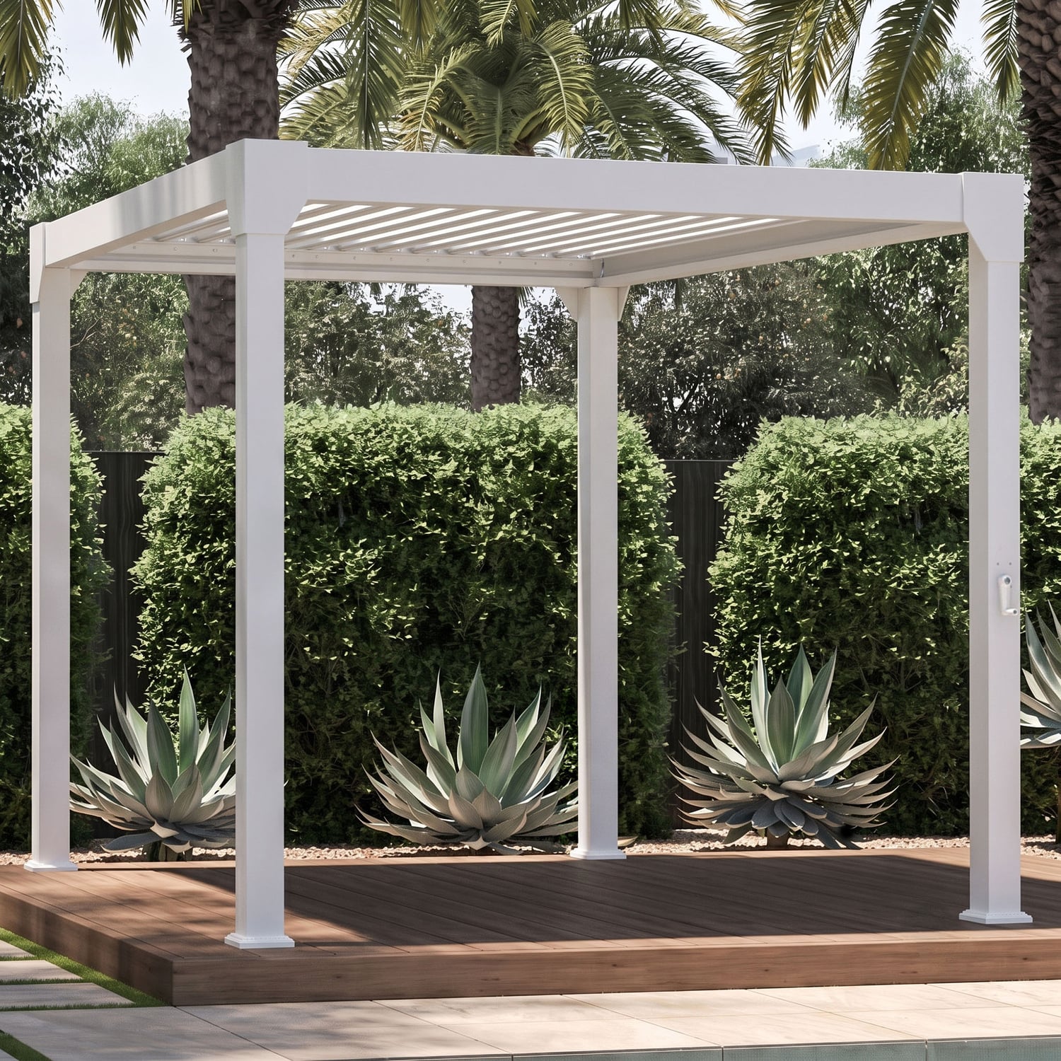 2.5m Arki Steel & Aluminium Pergola