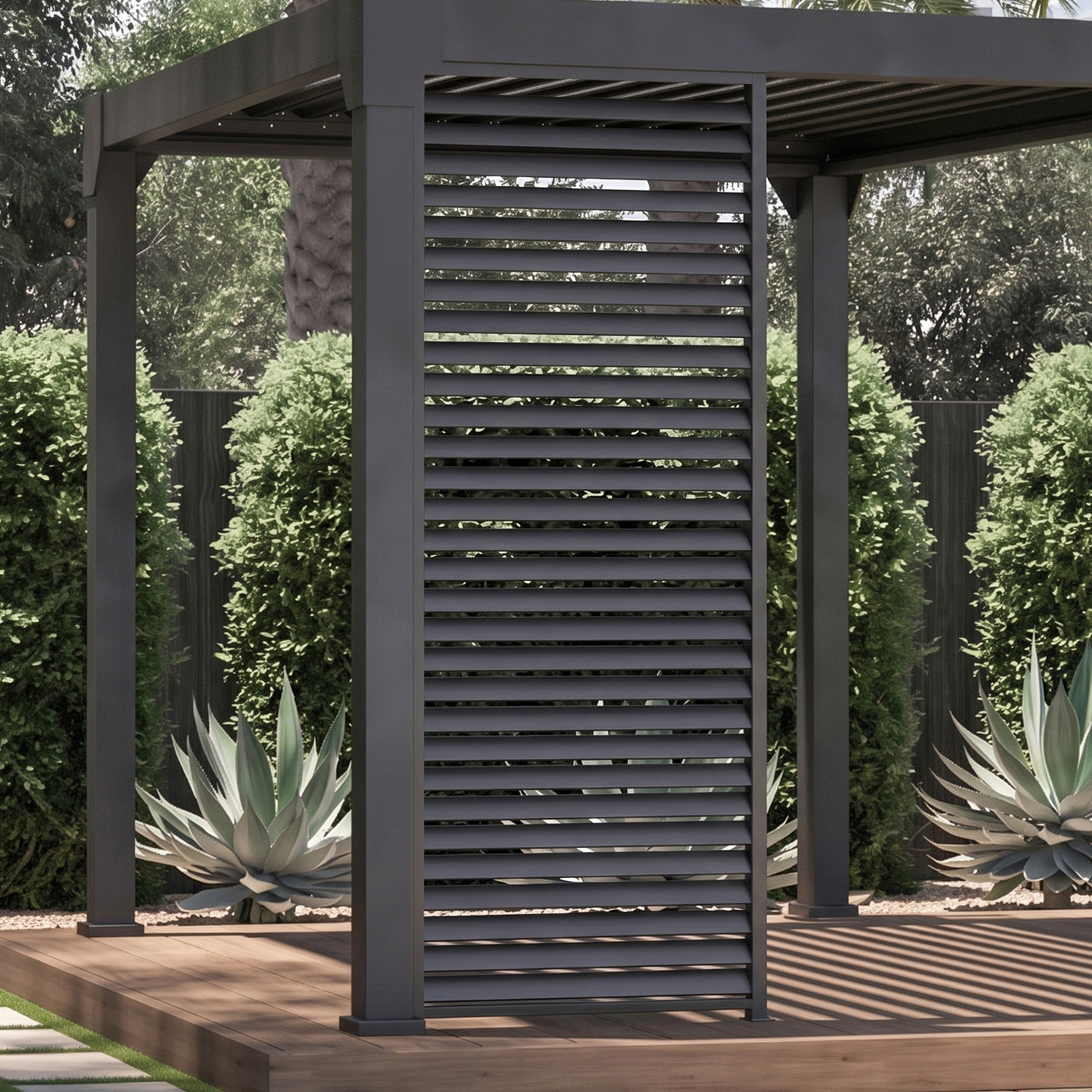 Arki Pergola Louvred Screen