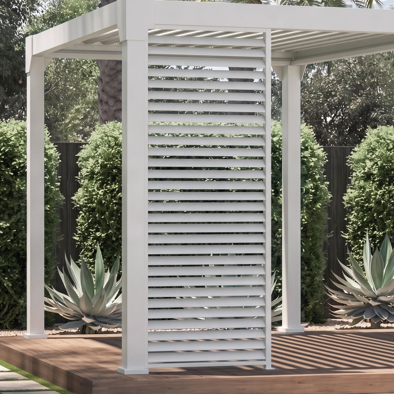 Arki Pergola Louvred Screen