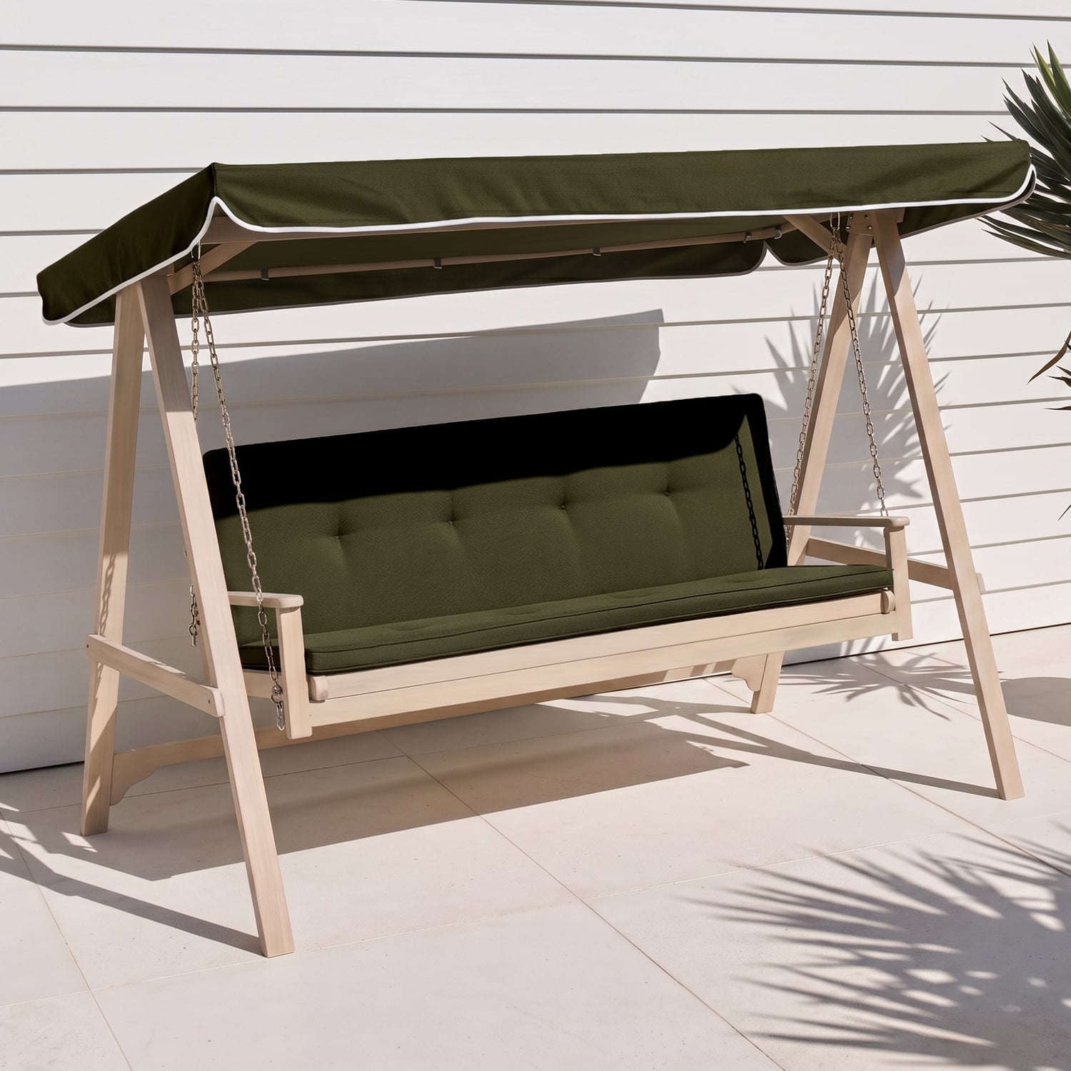 3 Seater Vista Outdoor Canopy Swing Chair