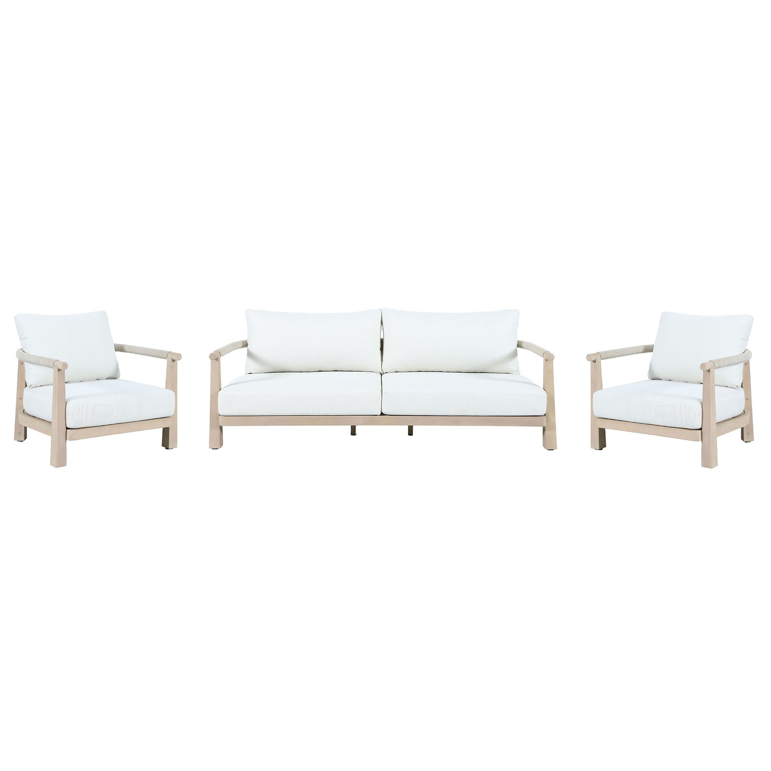 5 Seater Crescent Outdoor Lounge Set