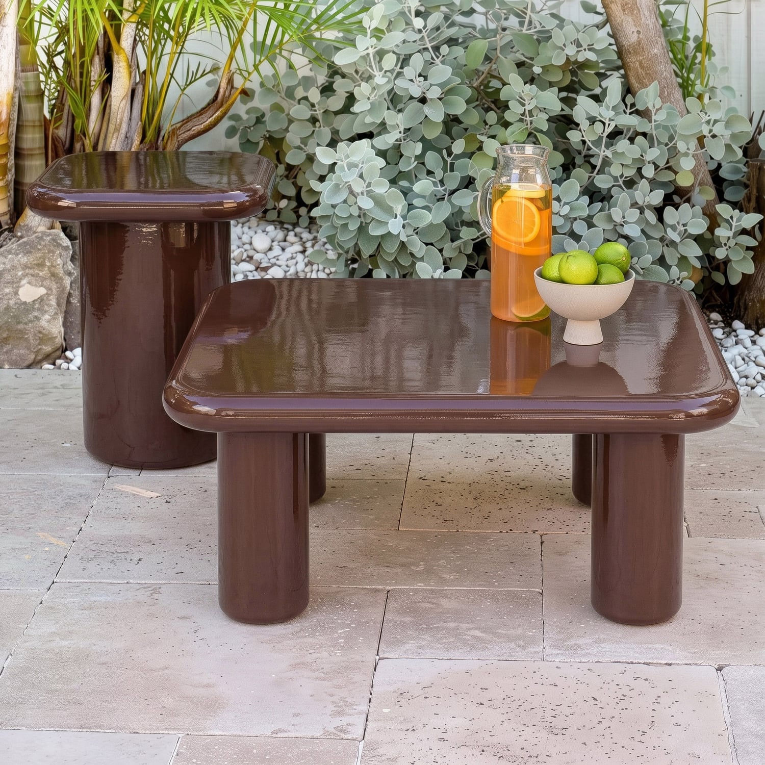 Isola Outdoor Side & Coffee Table Set