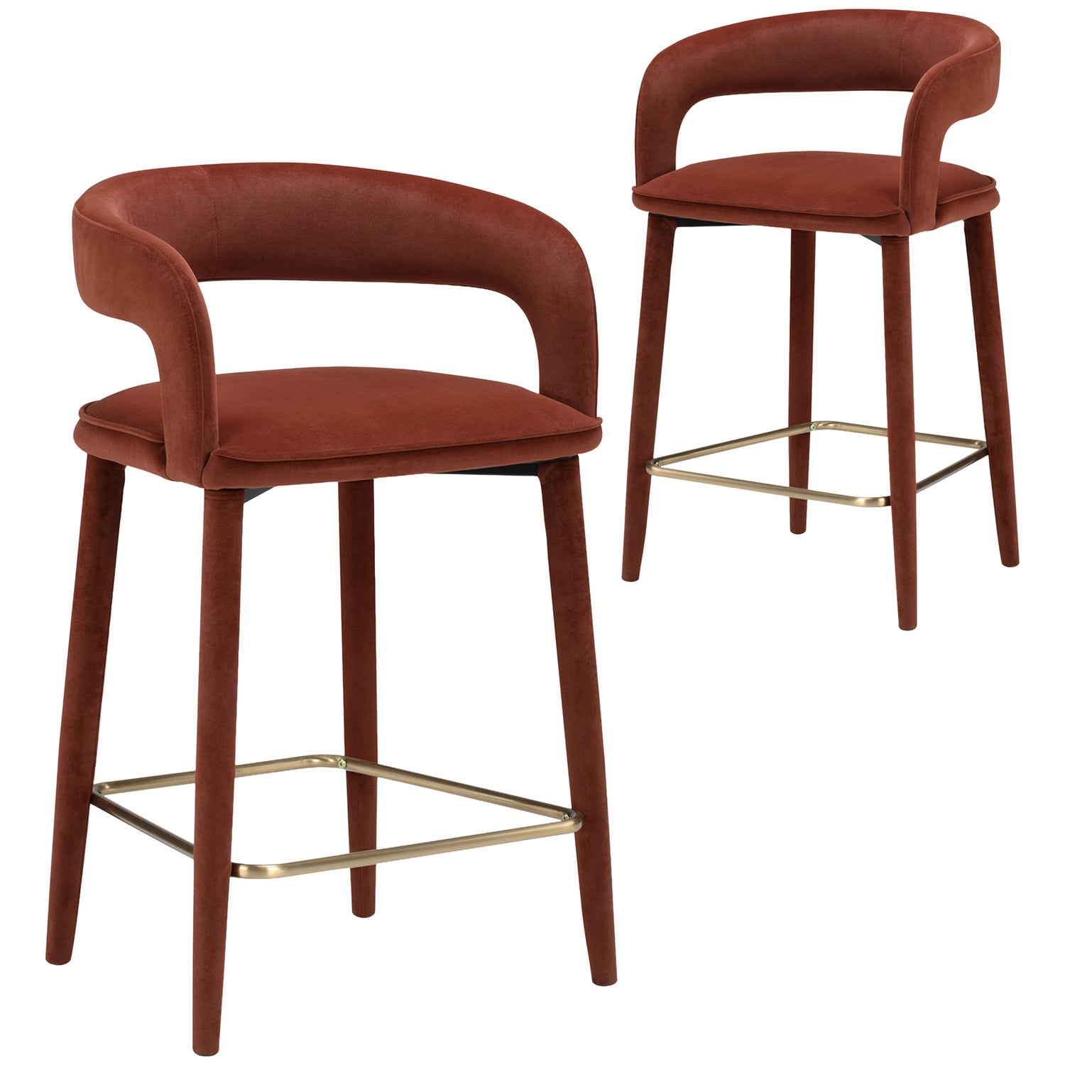 68cm Kristian Upholstered Bar Stools