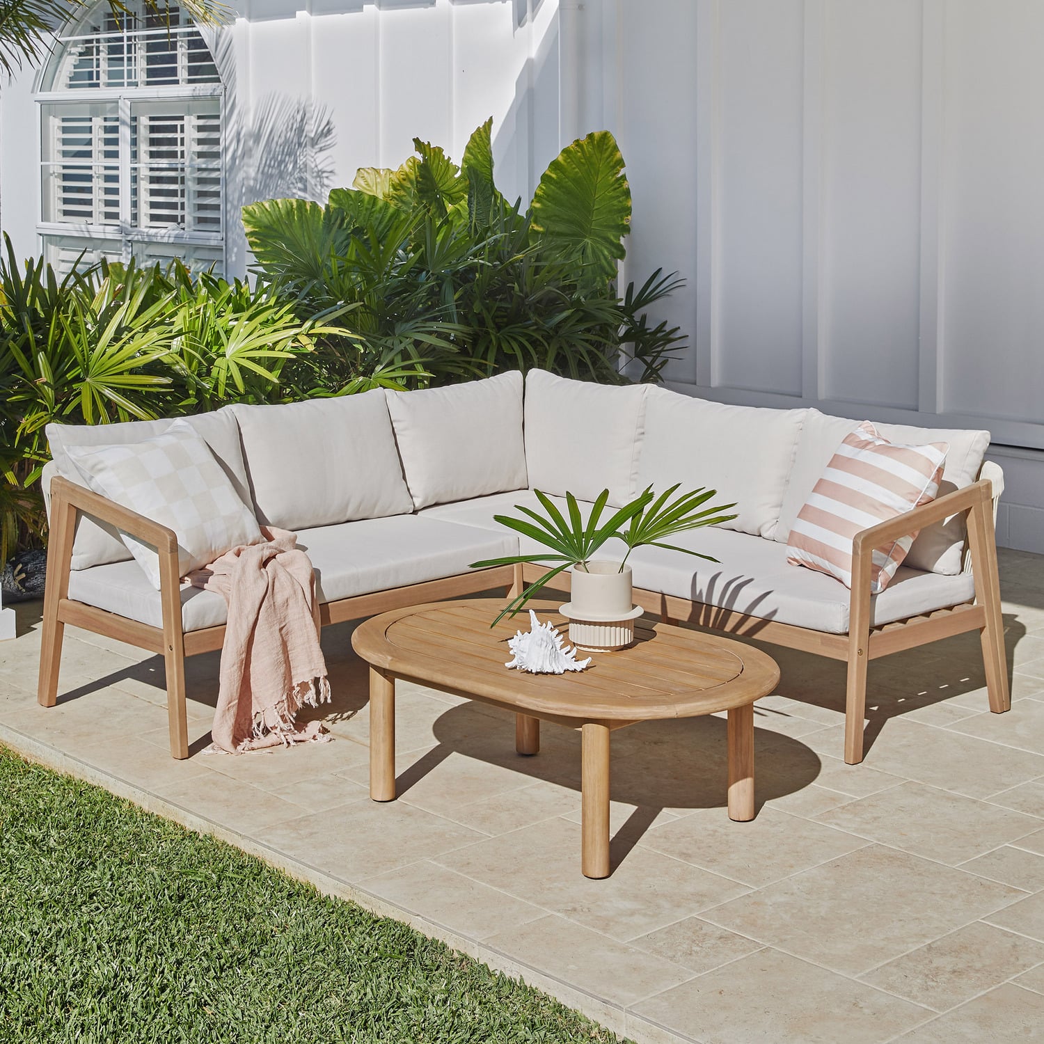5 Seater Bayview Outdoor Modular Lounge