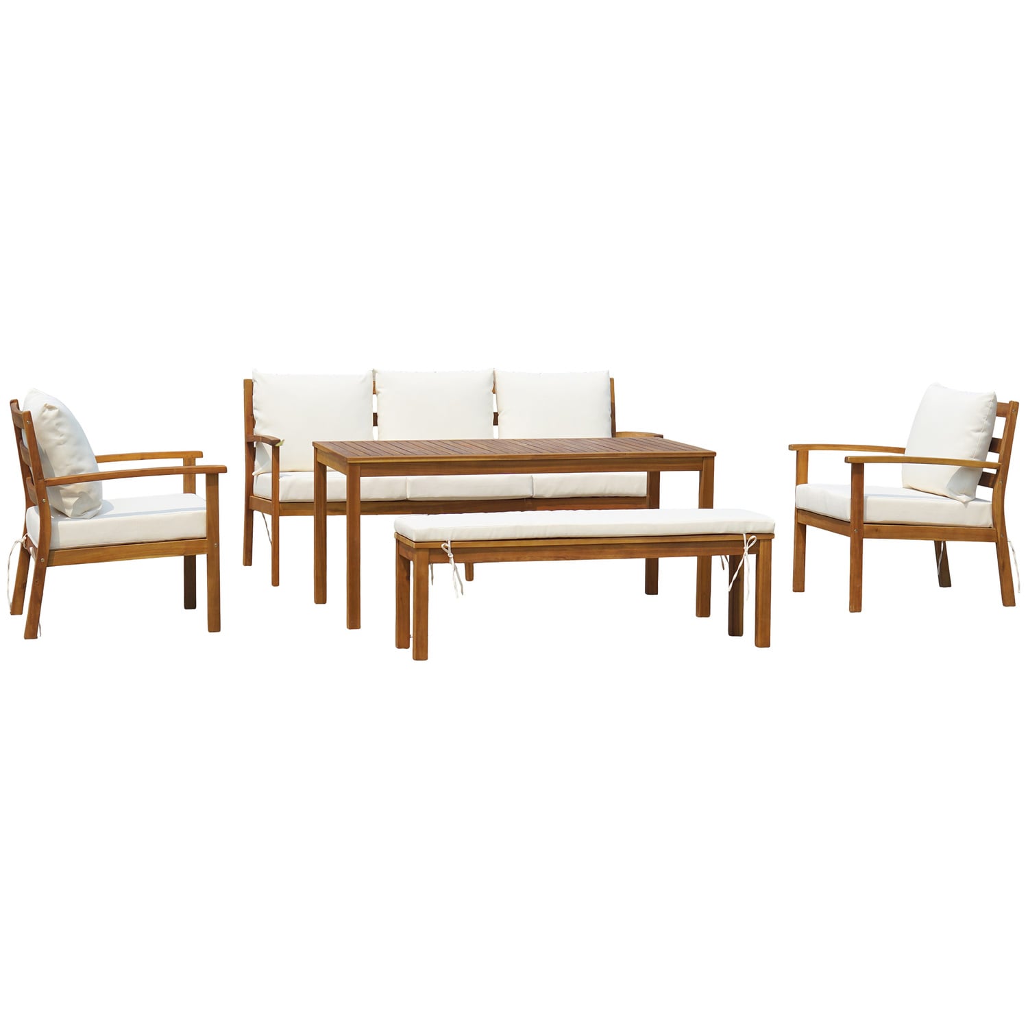 8 Seater Almora Outdoor Lounge Dining Set