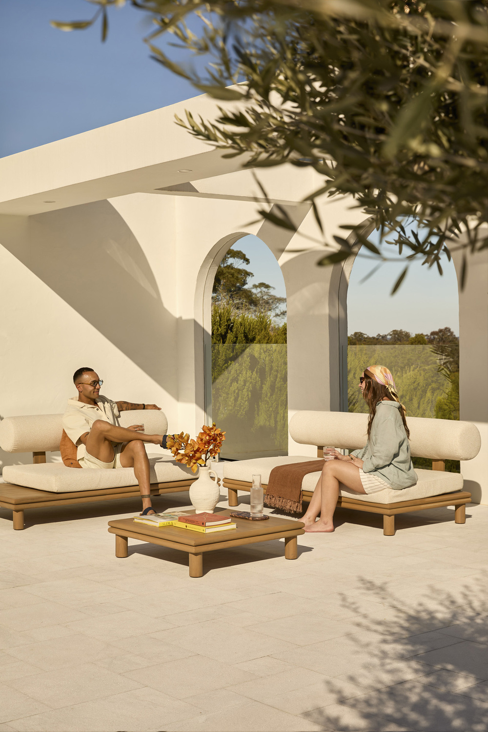 5 Seater Voyager Outdoor Modular Lounge Set