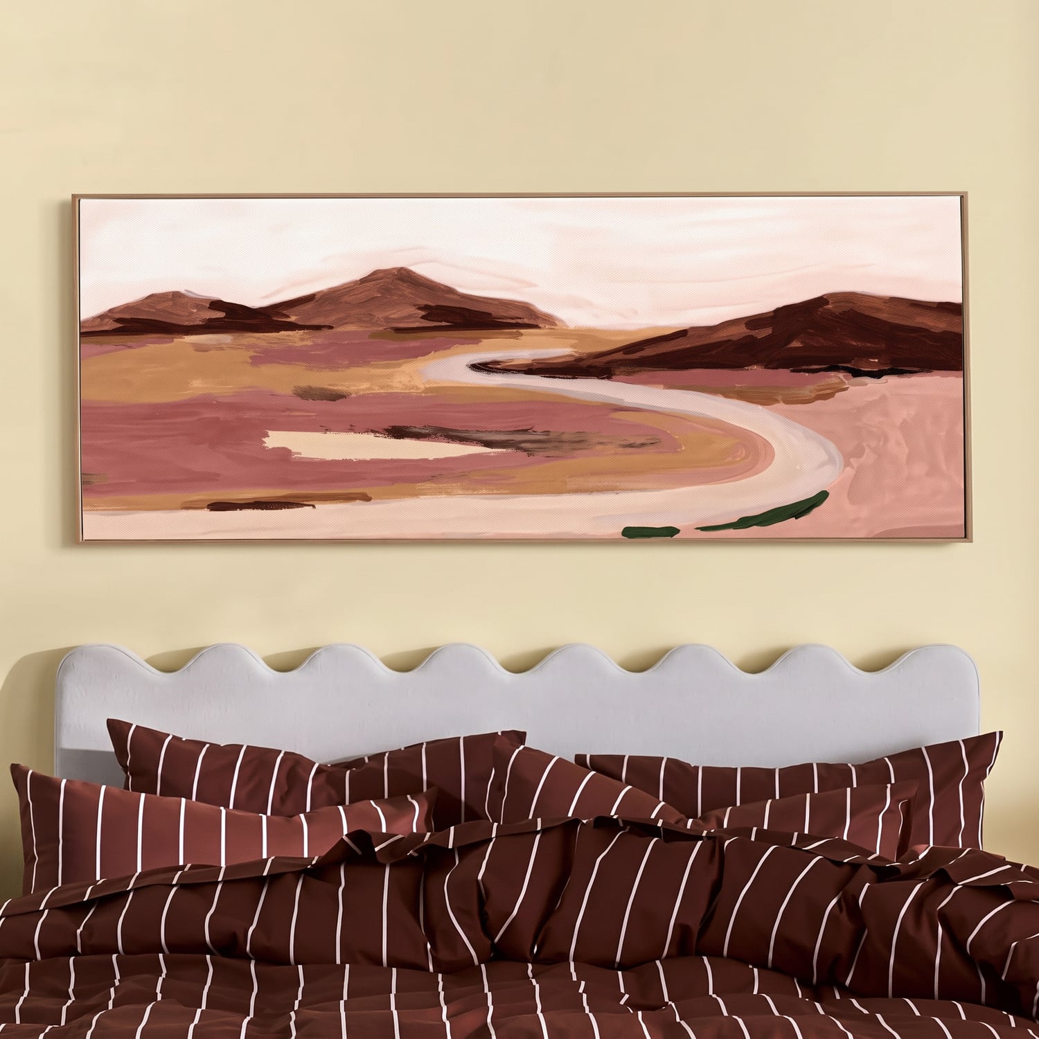 Sundrenched Framed Canvas Wall Art
