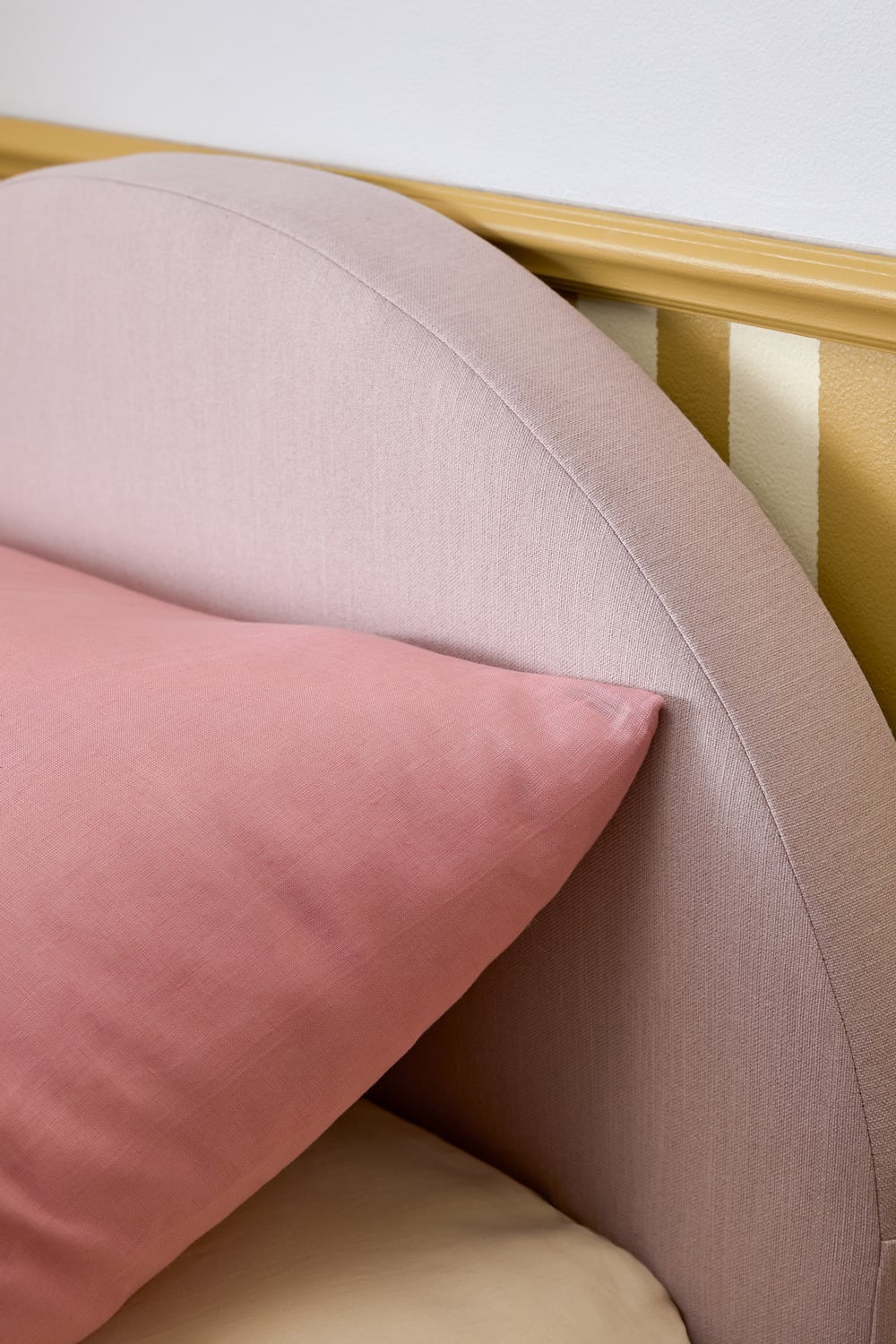 Arch Upholstered Single Bed