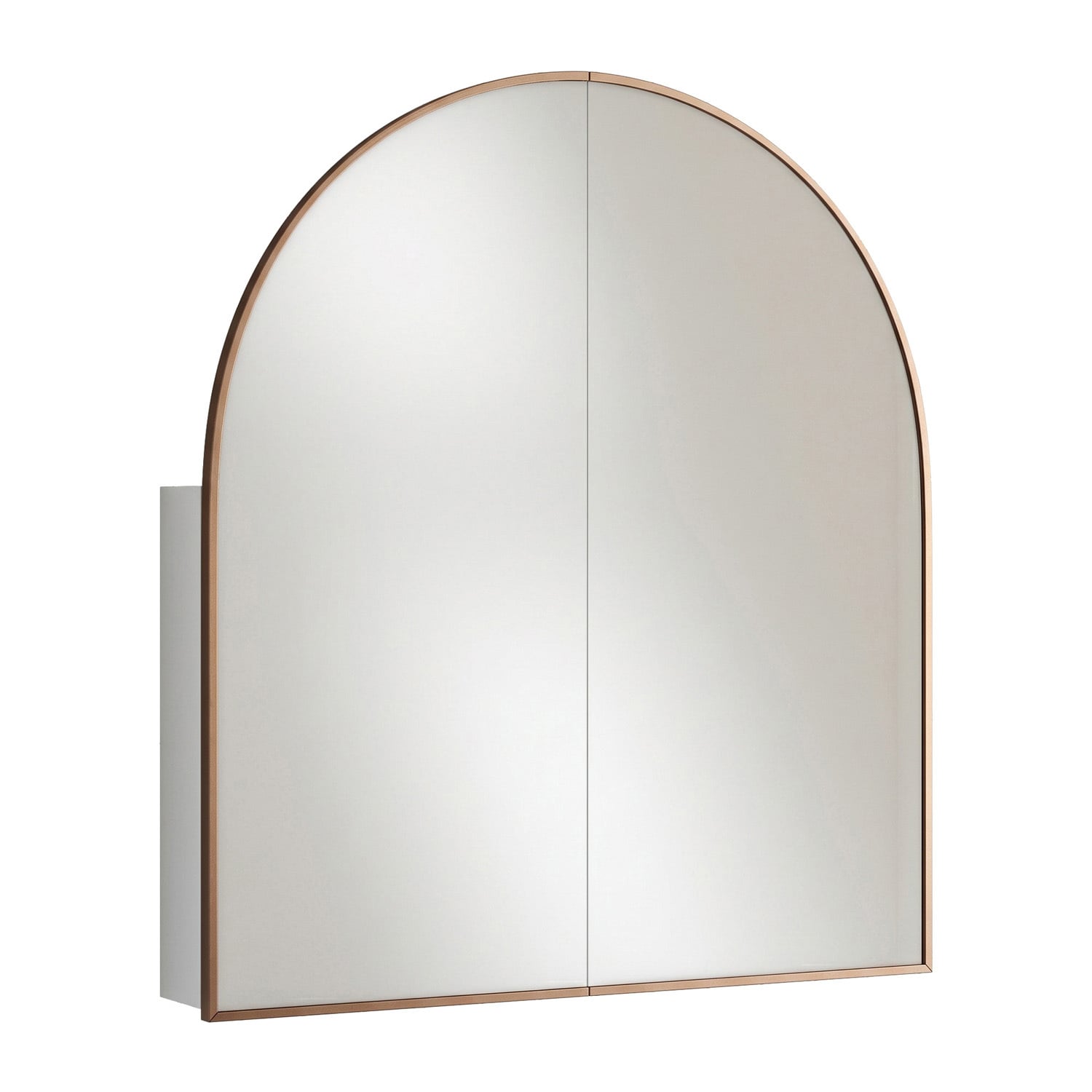 Liberty 800mm Arch Mirrored Shaving Cabinet with Shelves