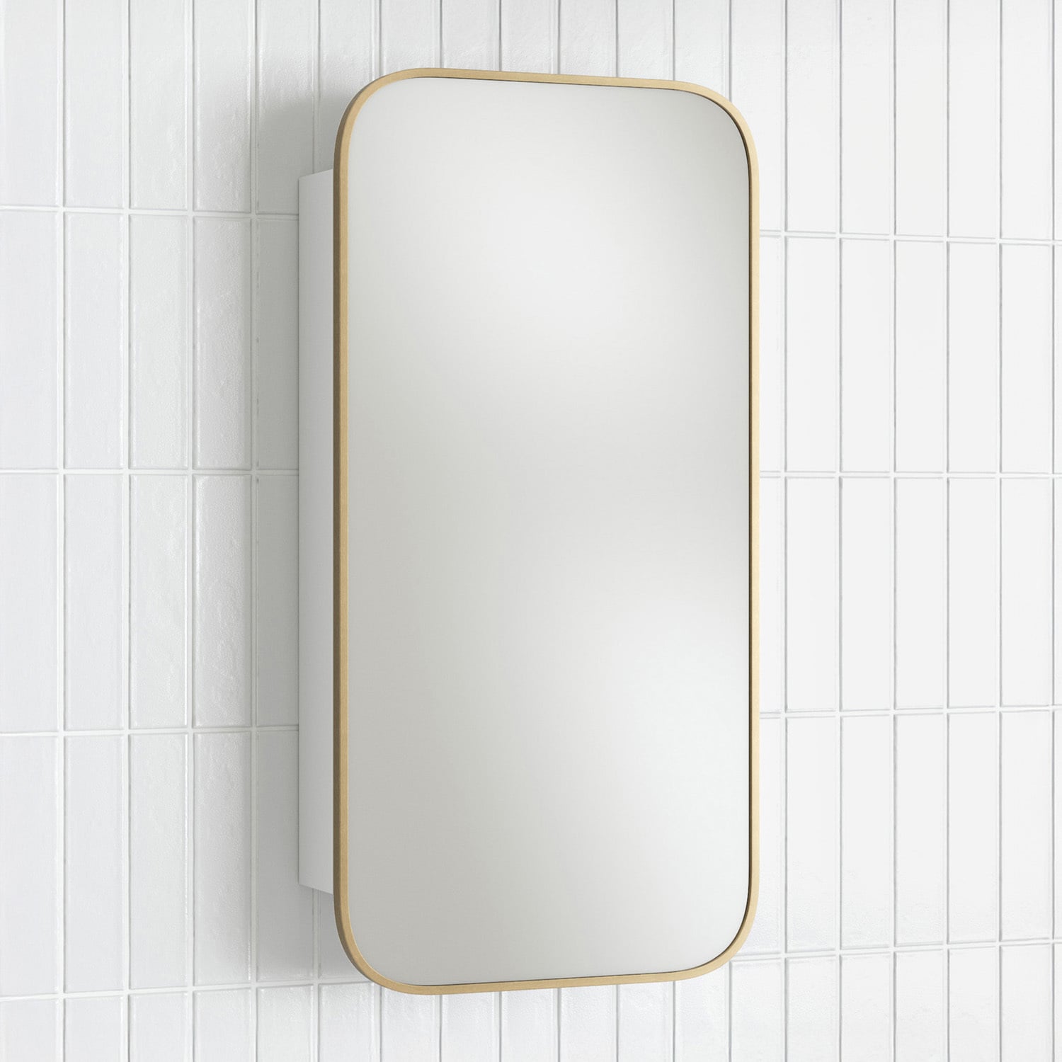 Liberty 450mm Mirrored Shaving Cabinet with Shelves