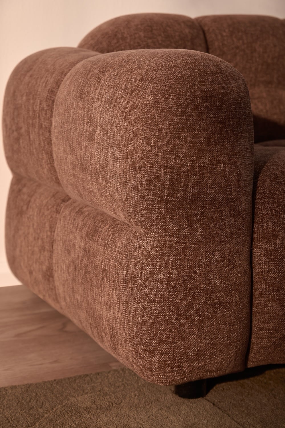 Zara 3-Seater Chenille Sofa