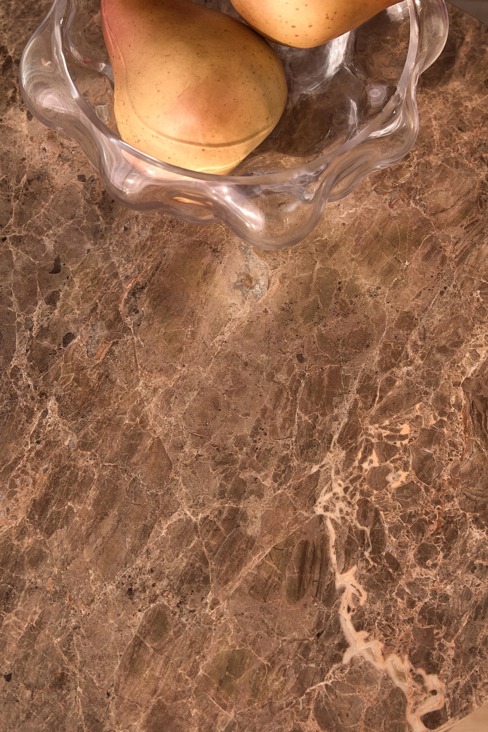 Eliza Marble & Mango Wood Side Table