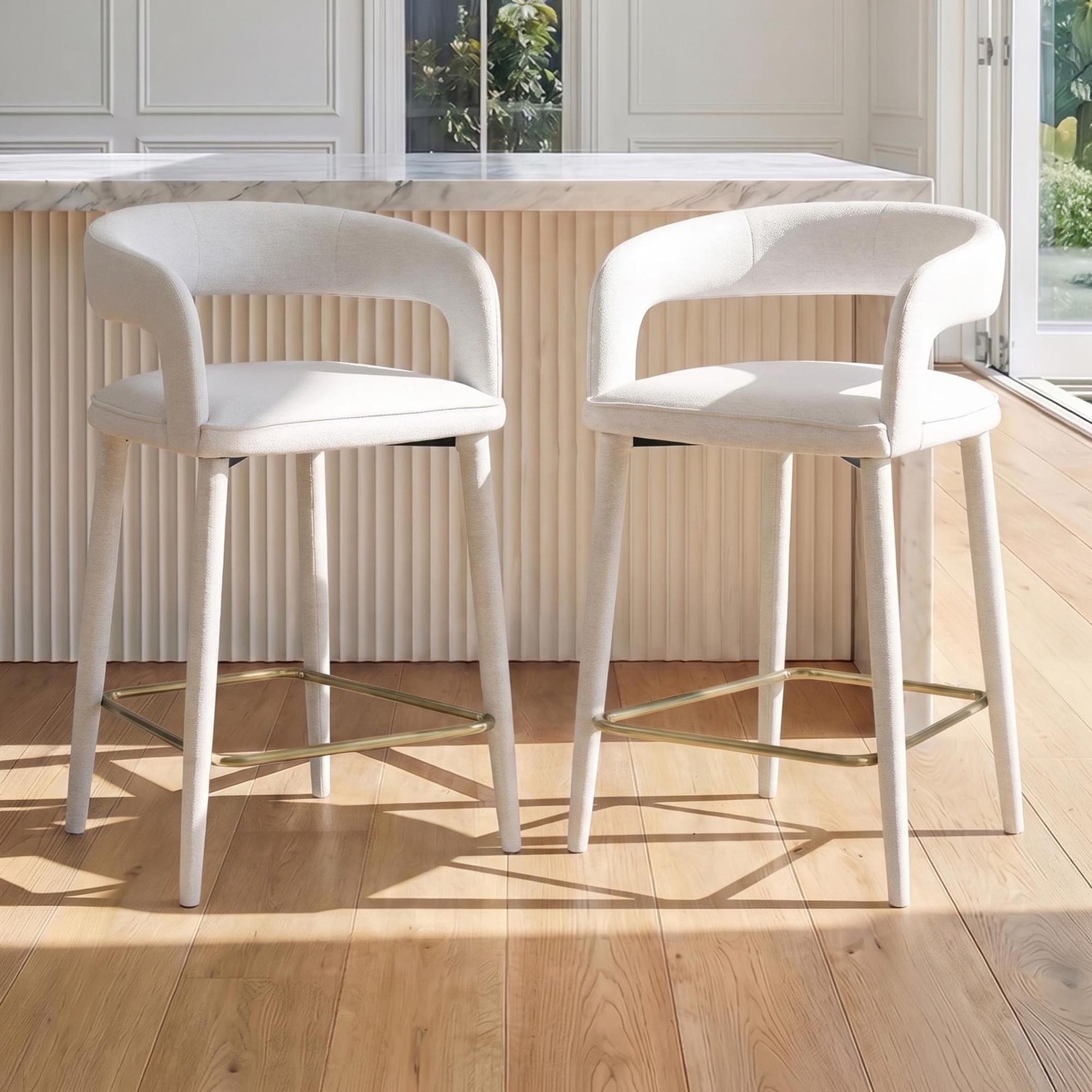 68cm Kristian Upholstered Bar Stools